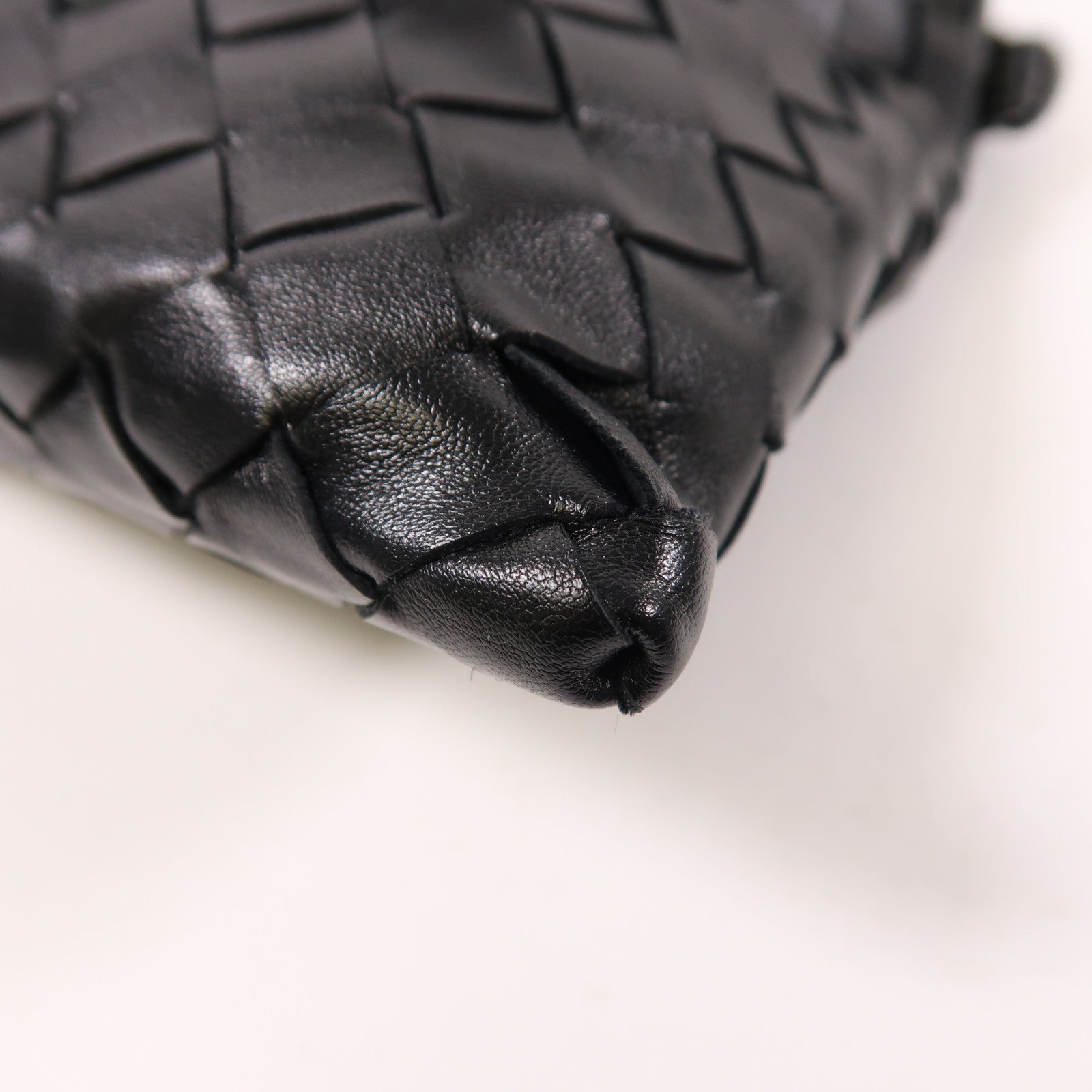 BOTTEGA VENETA 牛皮皮革Mini Hop金扣手挽肩背兩用袋