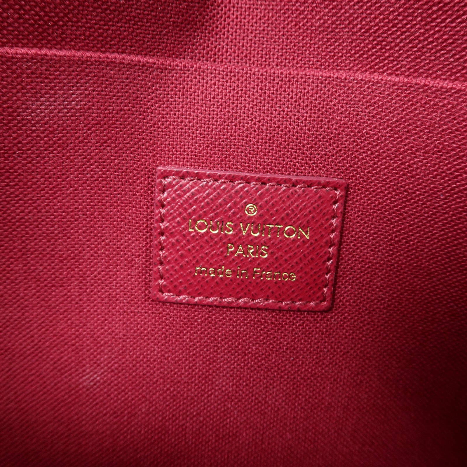 LOUIS VUITTON Monogram Felicie Pochette鏈帶肩背袋