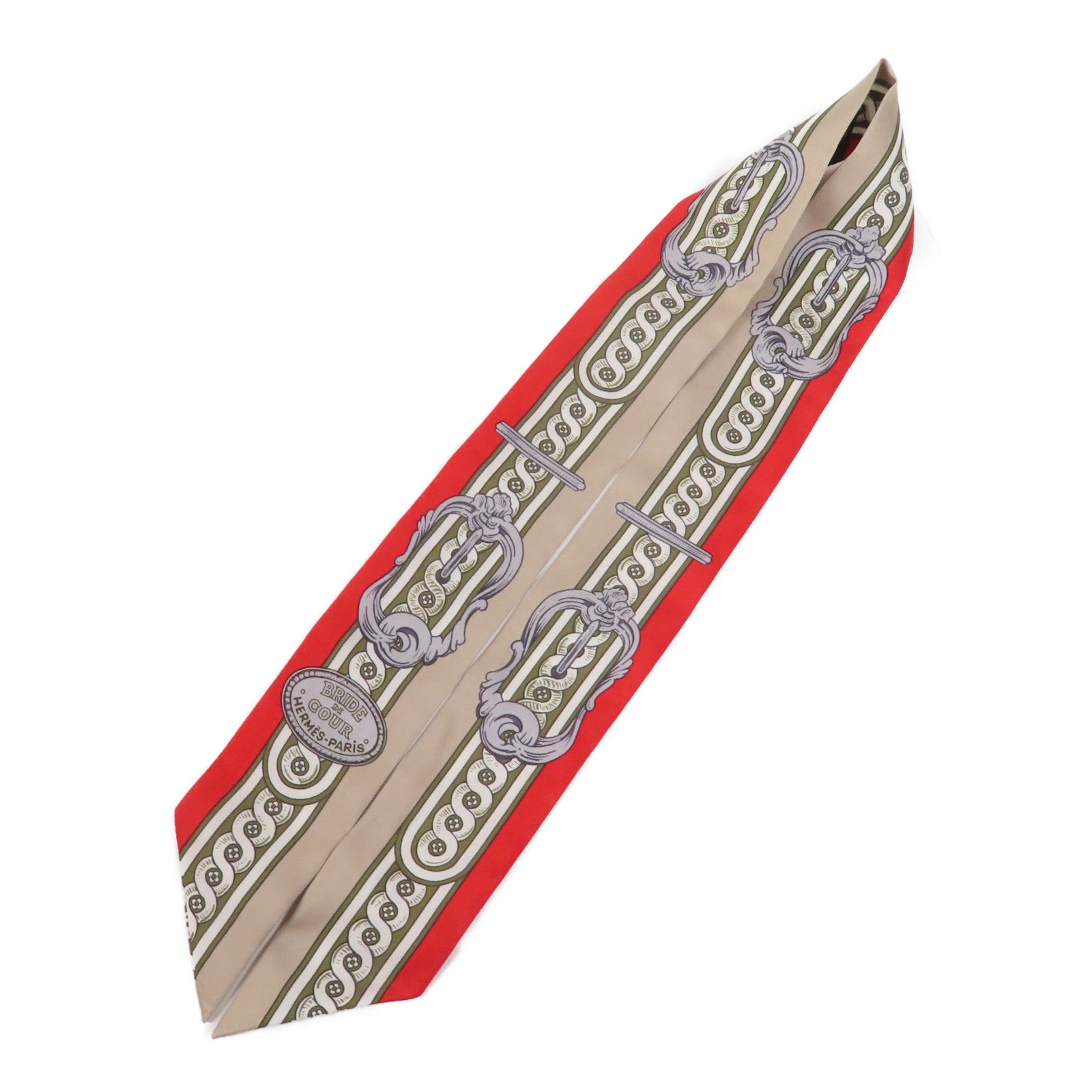 HERMES 絲質Twilly絲巾