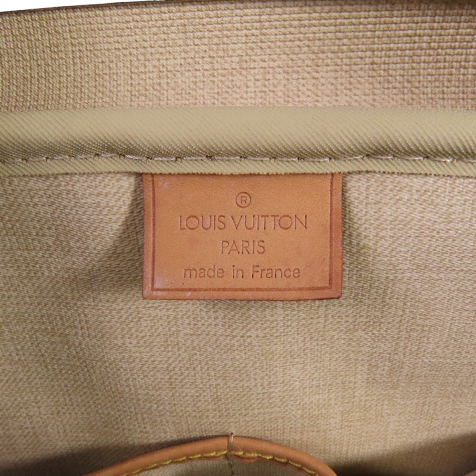 LOUIS VUITTON Monogram Deauville金扣手挽袋