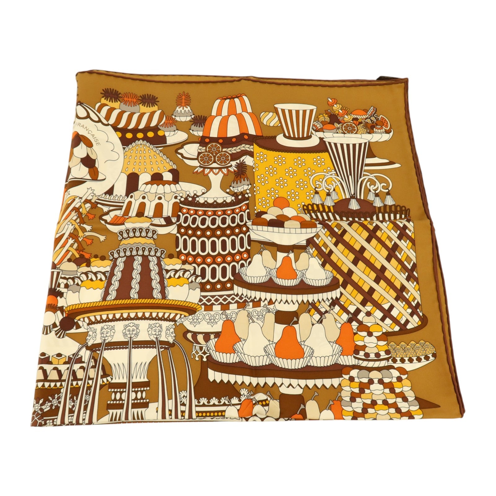 HERMES 絲質Scarf 90x90cm絲巾