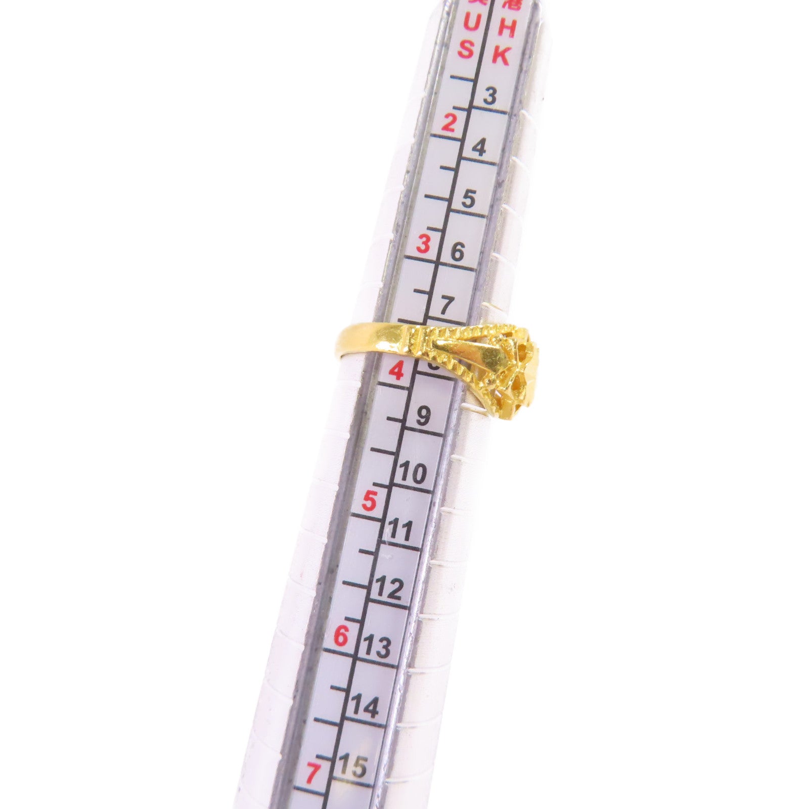 JEWELRY 24K黃金Gold Ring戒指US#3.75