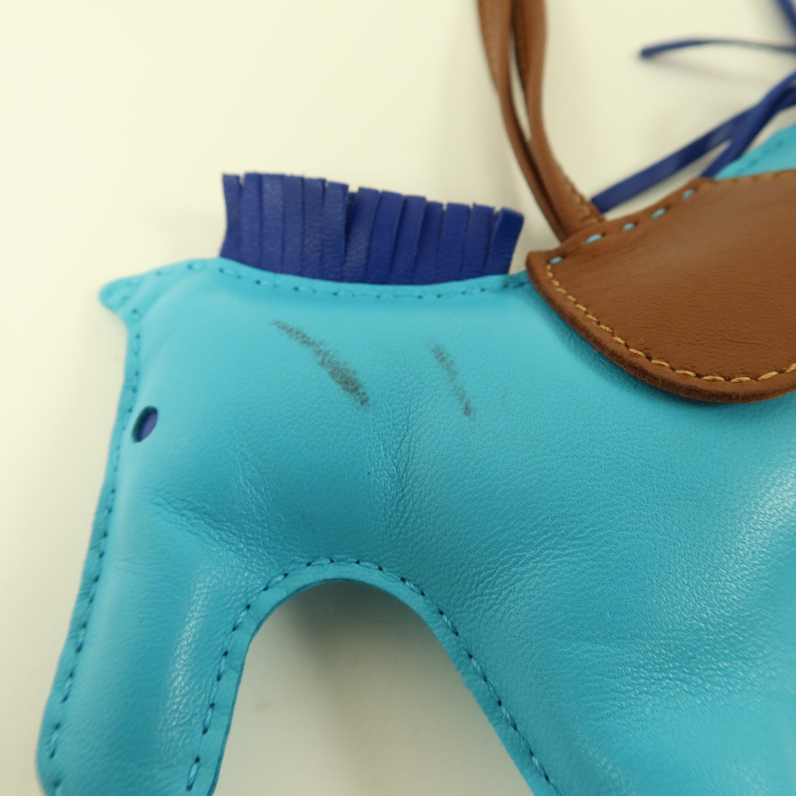 HERMES Milo皮革Rodeo GM掛飾
