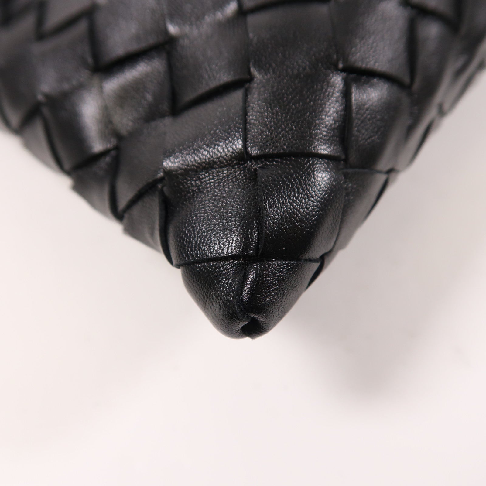 BOTTEGA VENETA 牛皮皮革Mini Hop金扣手挽肩背兩用袋