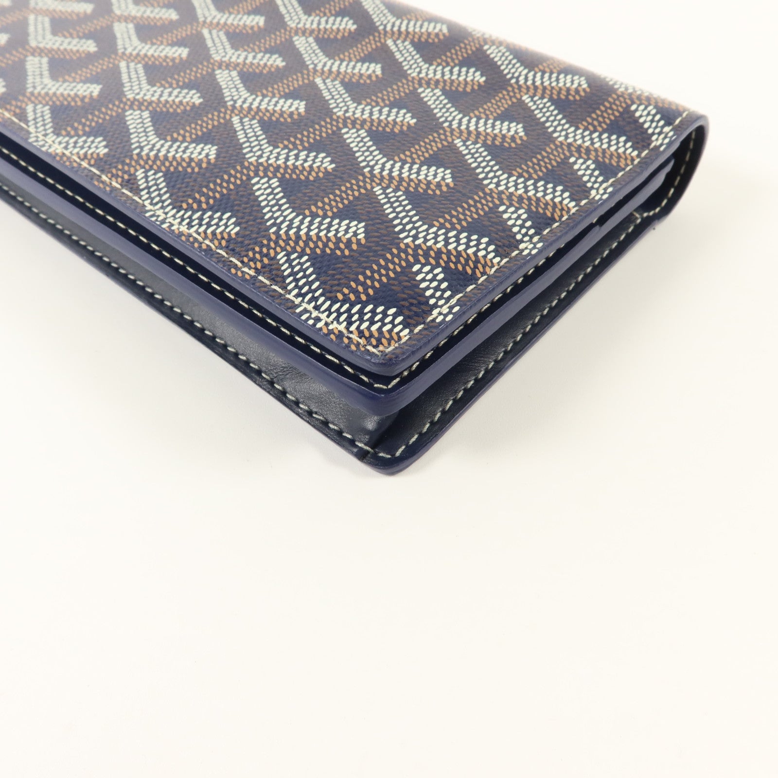 GOYARD 塗層帆布Richelieu Wallet銀扣長錢包