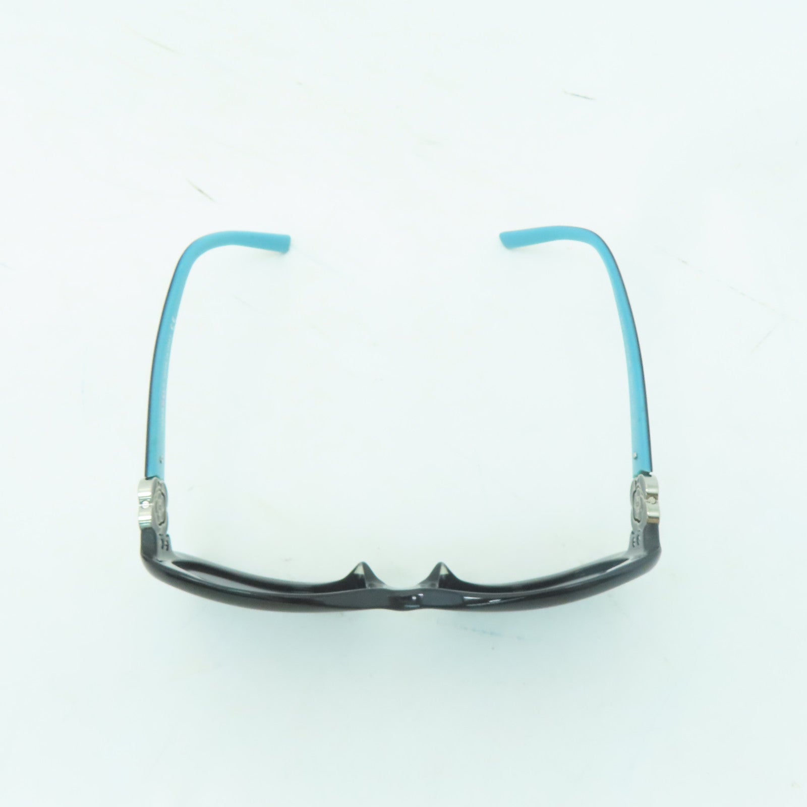 CHANEL 【激減優惠】金屬/PVC Sunglasses太陽眼鏡黑色/綠松石色