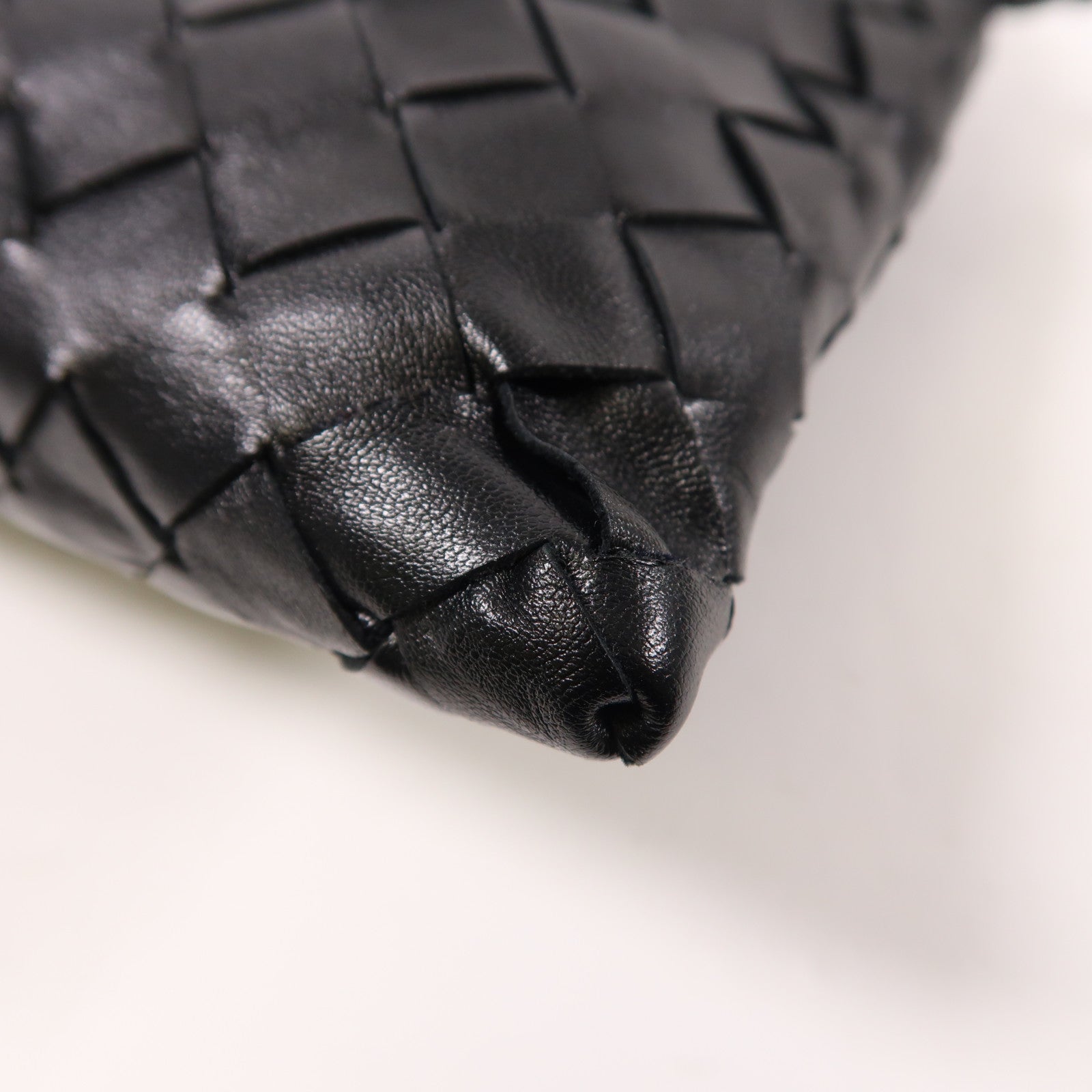 BOTTEGA VENETA 牛皮皮革Mini Hop金扣手挽肩背兩用袋