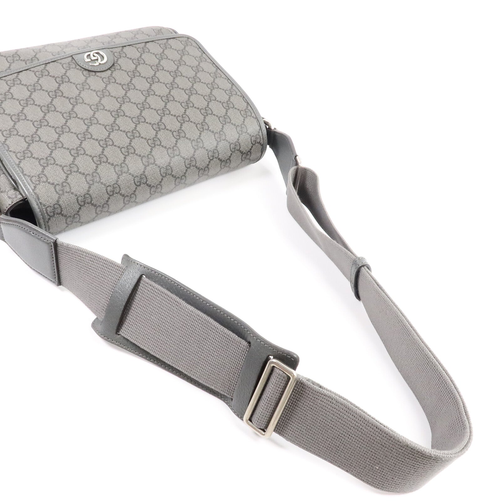 GUCCI 塗層帆布Ophidia Messenger肩背袋