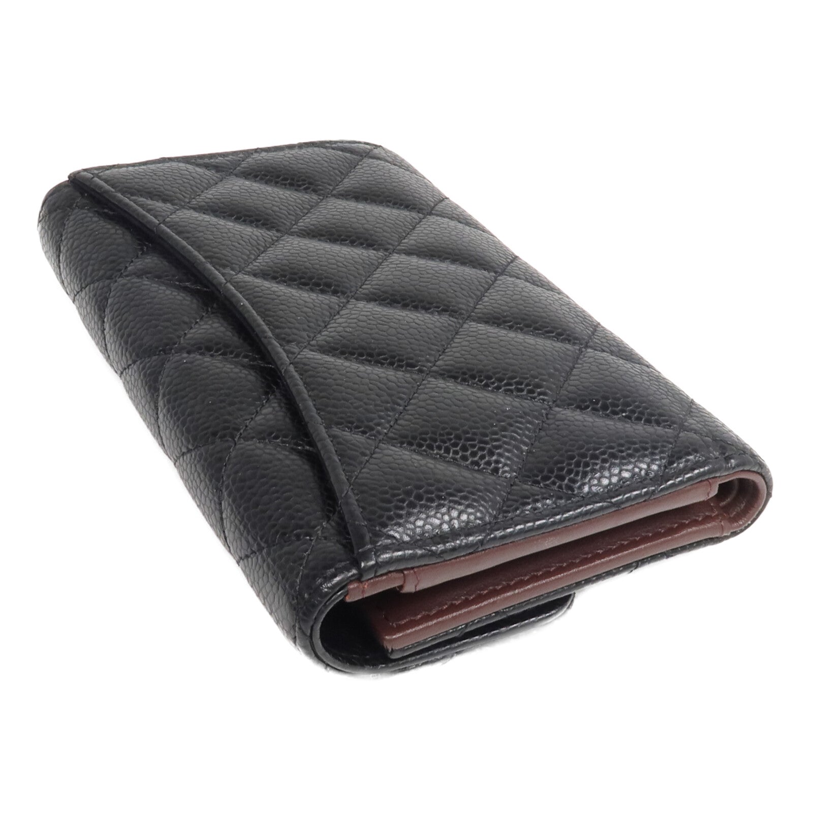 CHANEL 牛皮皮革Classic Medium Flap Wallet長錢包