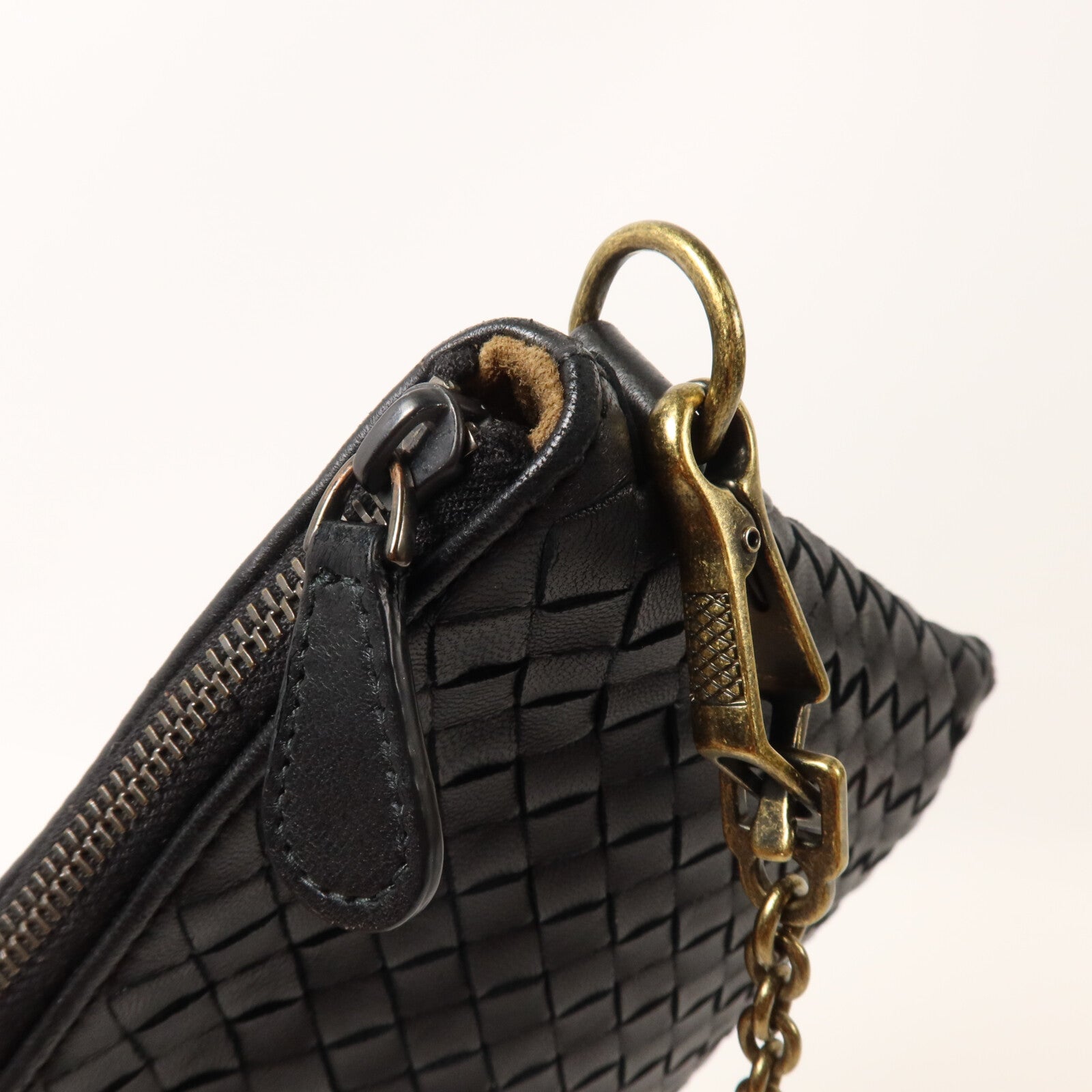 BOTTEGA VENETA 牛皮皮革Chain Shoulder鏈帶肩背袋