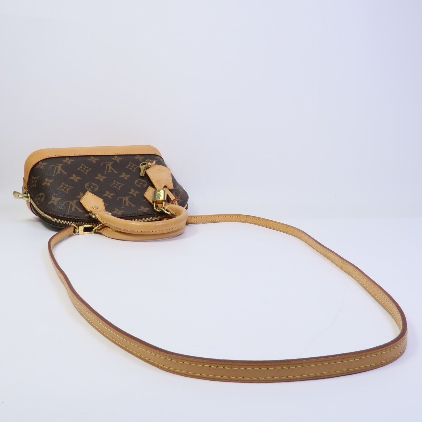 LOUIS VUITTON Monogram Alma BB手挽肩背兩用袋