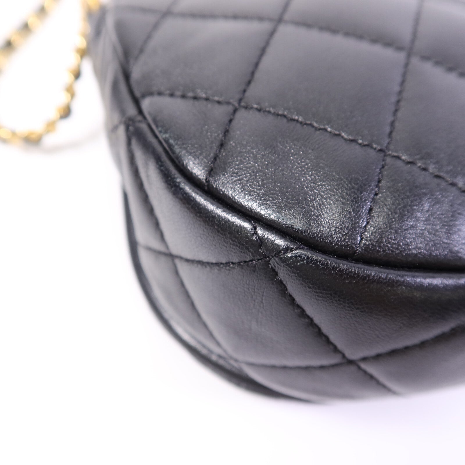 CHANEL 羊皮皮革Coco Mail Crossbody鏈帶肩背袋