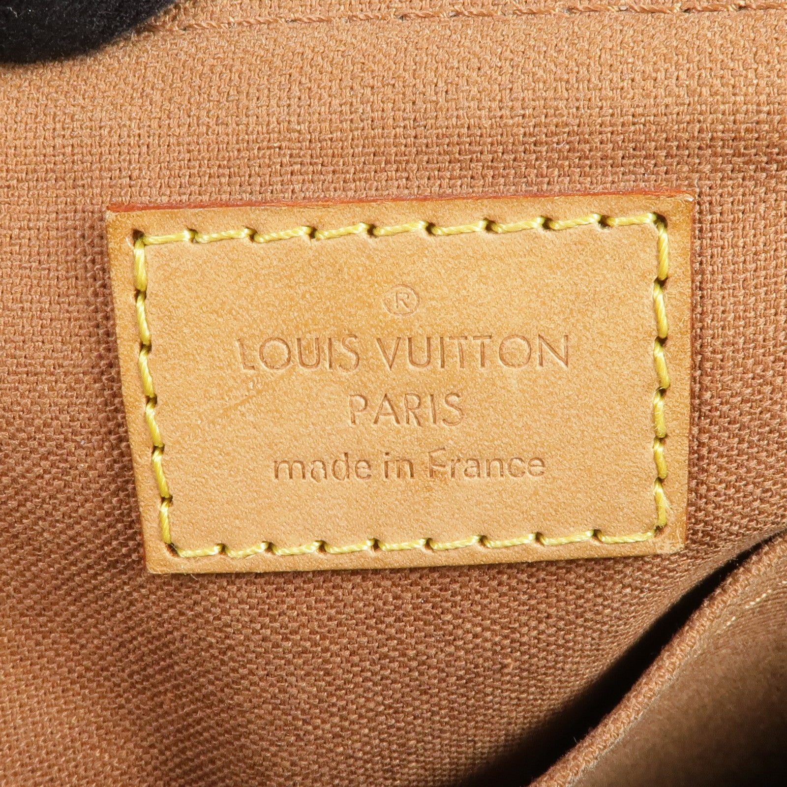 LOUIS VUITTON Monogram Palermo PM金扣手挽肩背兩用袋棕色
