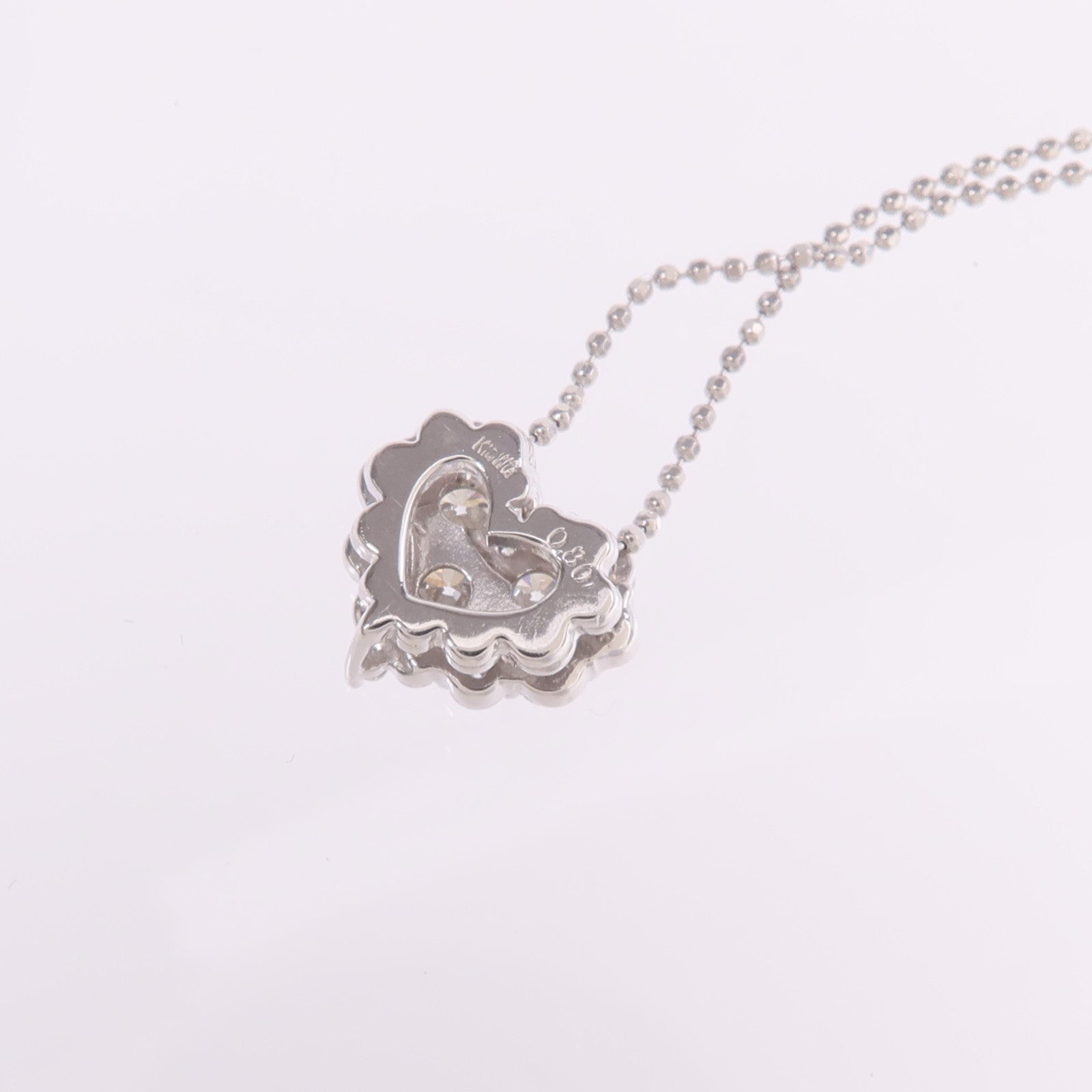 JEWELRY 18K白金Diamond Necklace鑽石項鍊