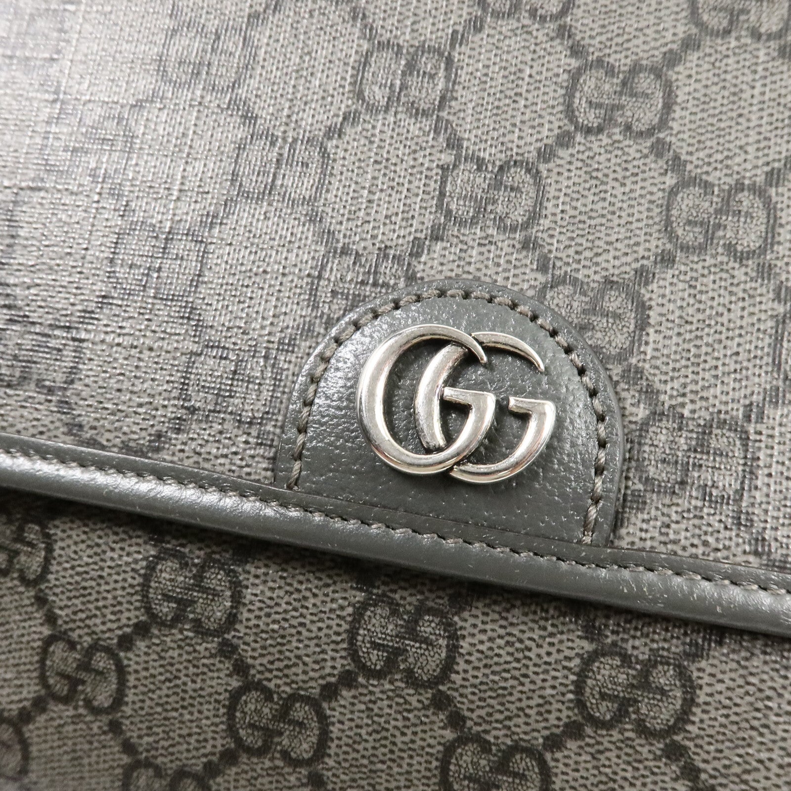 GUCCI 塗層帆布Ophidia Messenger肩背袋