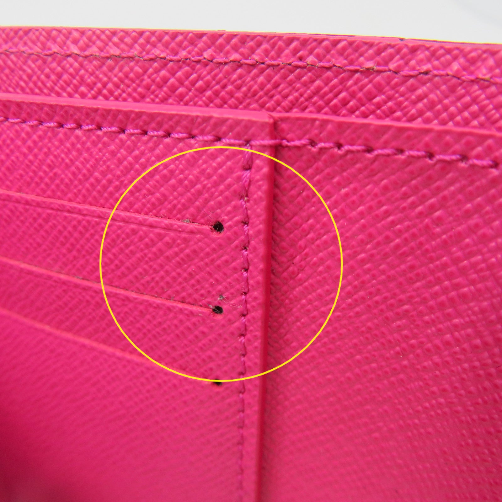 LOUIS VUITTON Epi Victorine Small Wallet短钱包黑色/粉红色