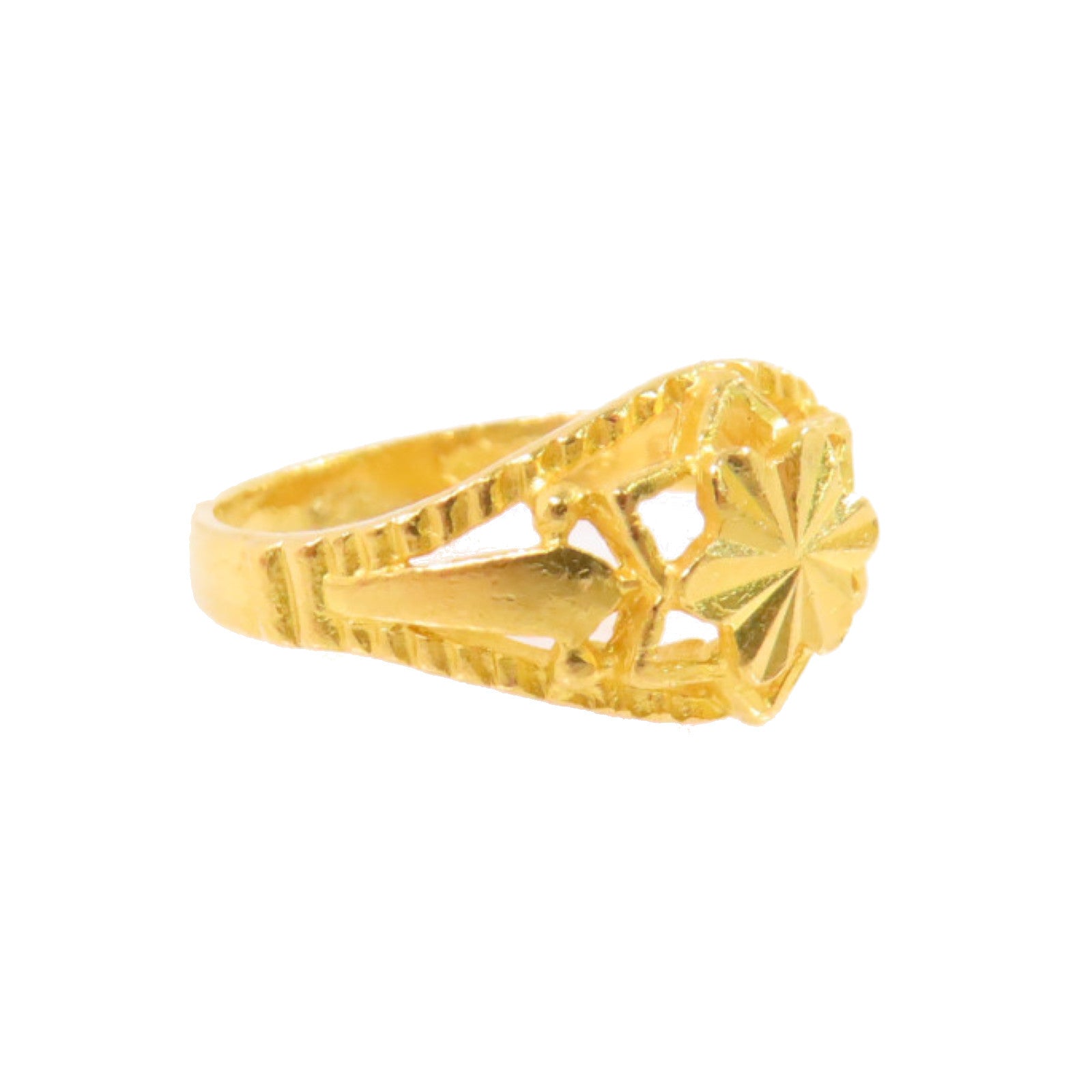JEWELRY 24K黃金Gold Ring戒指US#3.75