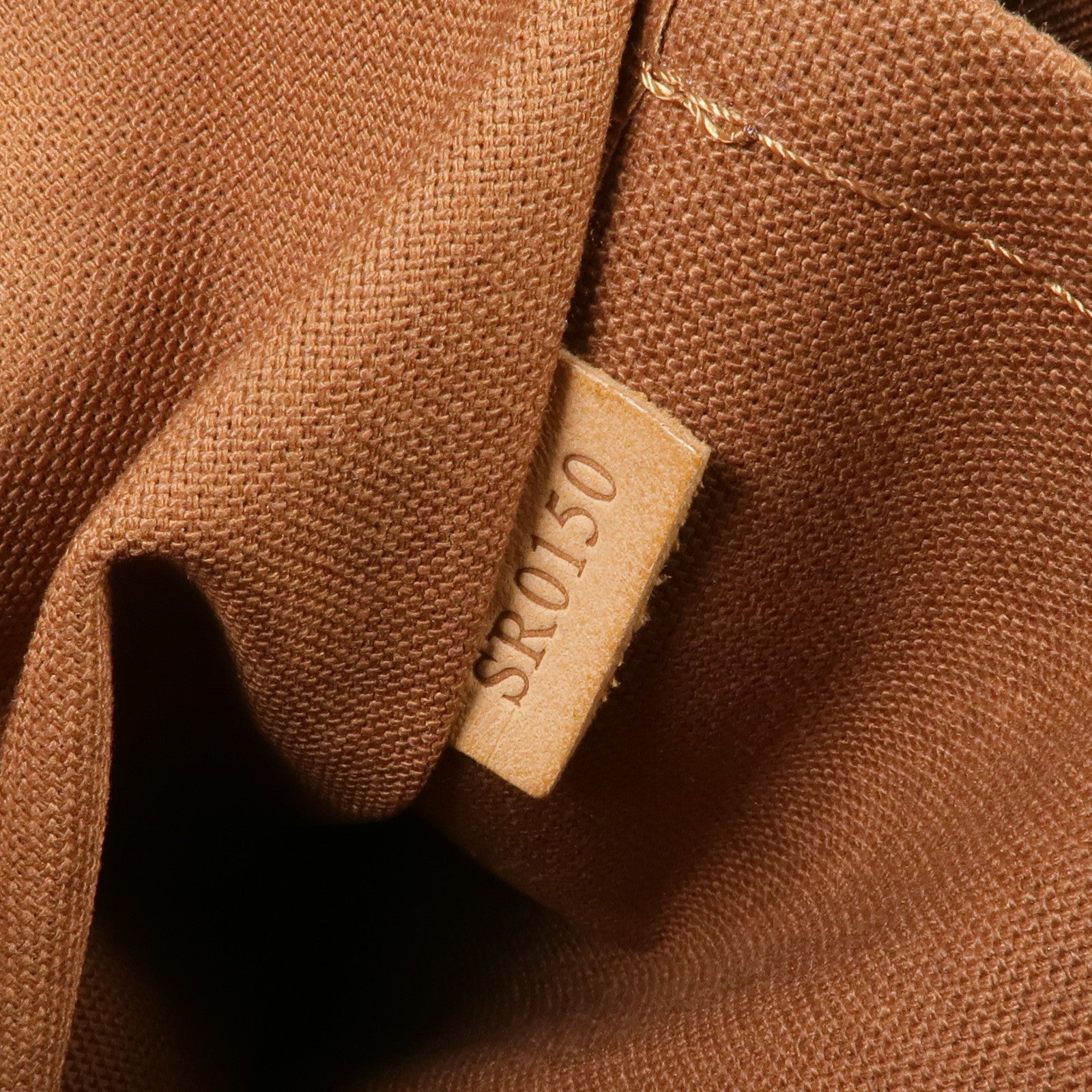 LOUIS VUITTON Monogram Palermo PM金扣手挽肩背兩用袋棕色