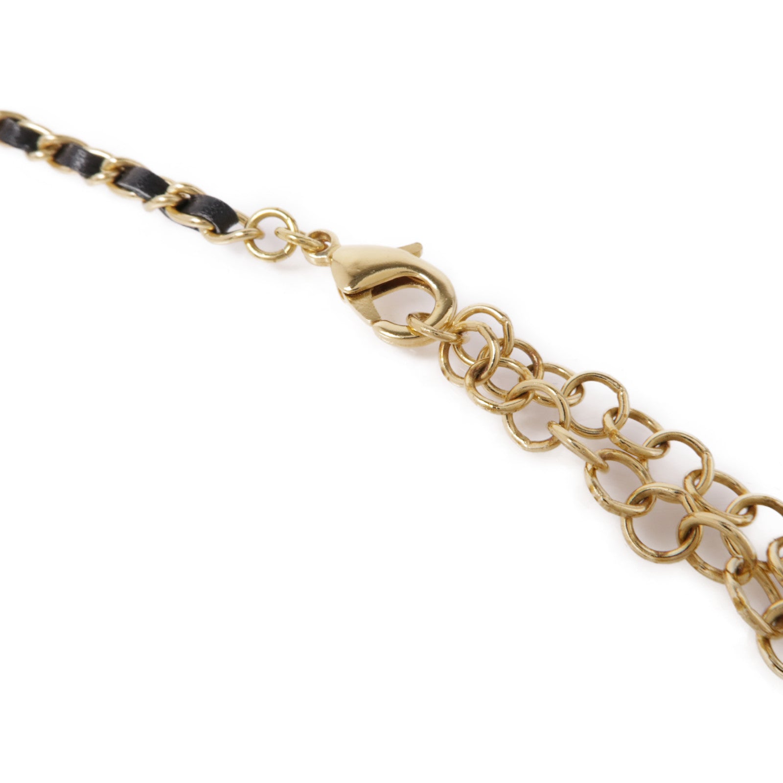 CHANEL 皮革/金屬Necklace項鍊