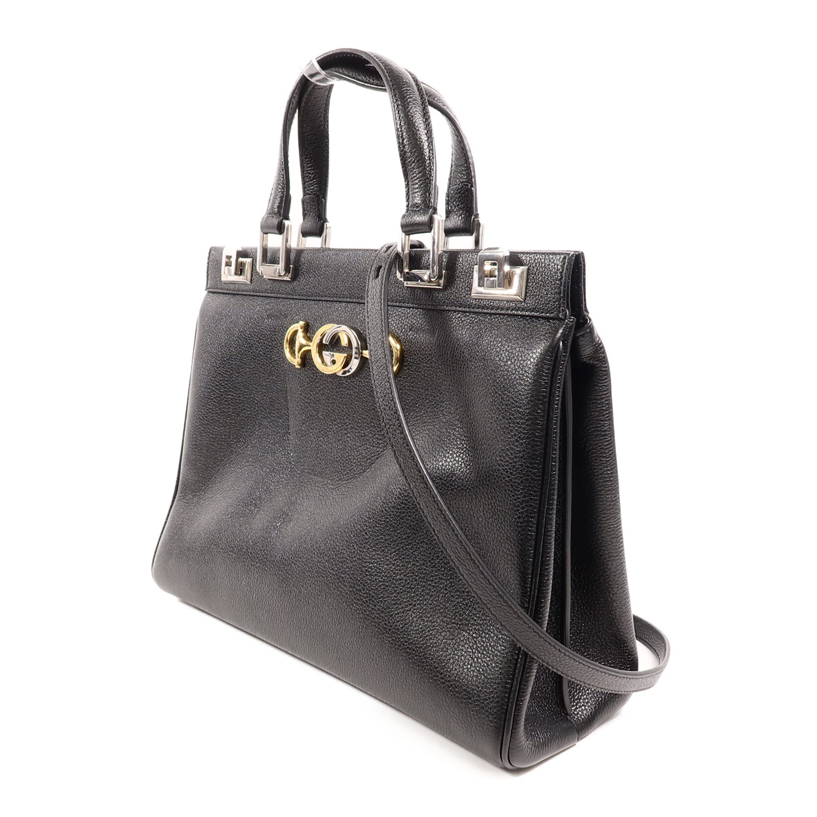 GUCCI 牛皮皮革Zumi Top Handle Bag手挽肩背兩用袋