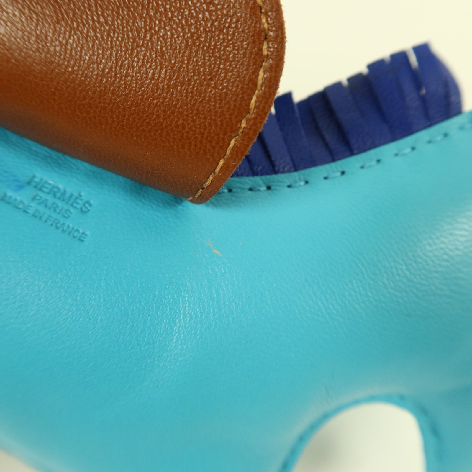 HERMES Milo皮革Rodeo GM掛飾