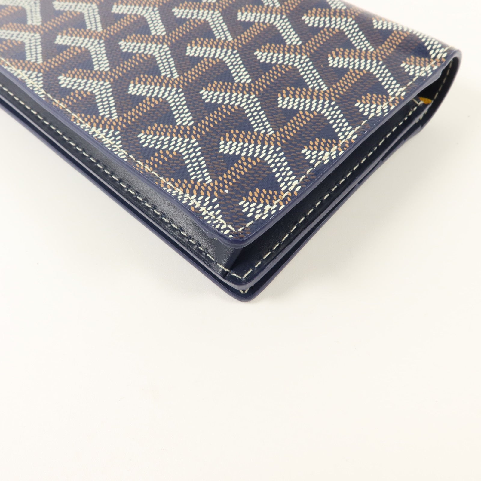 GOYARD 塗層帆布Richelieu Wallet銀扣長錢包