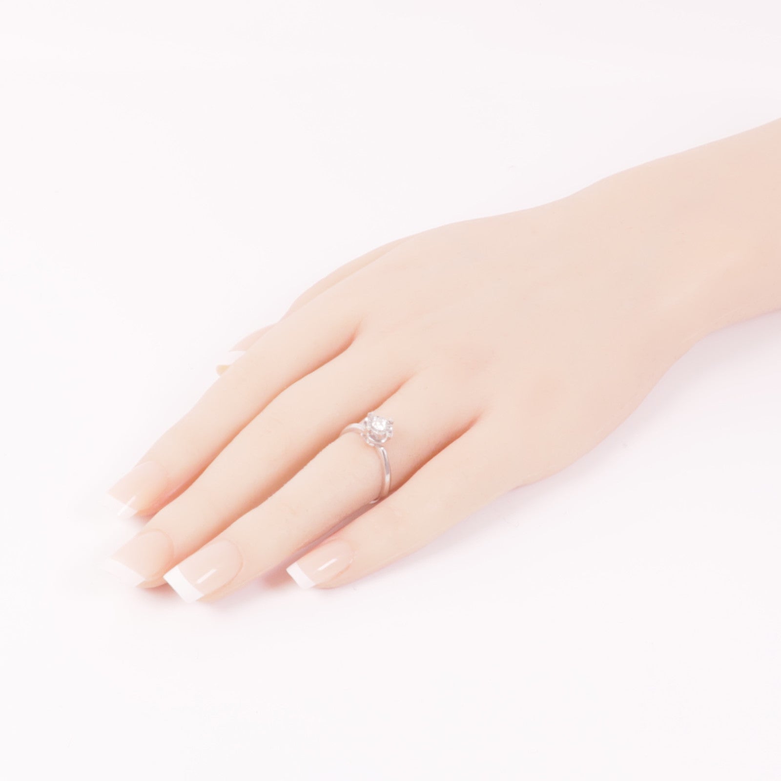 JEWELRY 18K白金Diamond鑽石戒指US#6