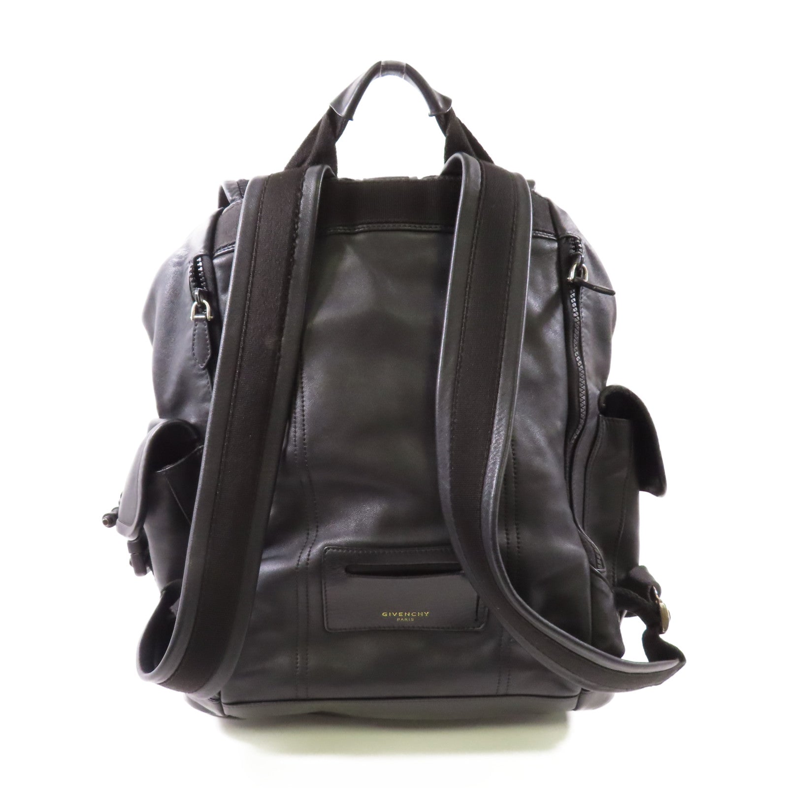 GIVENCHY 馬毛/牛皮皮革Backpack背包