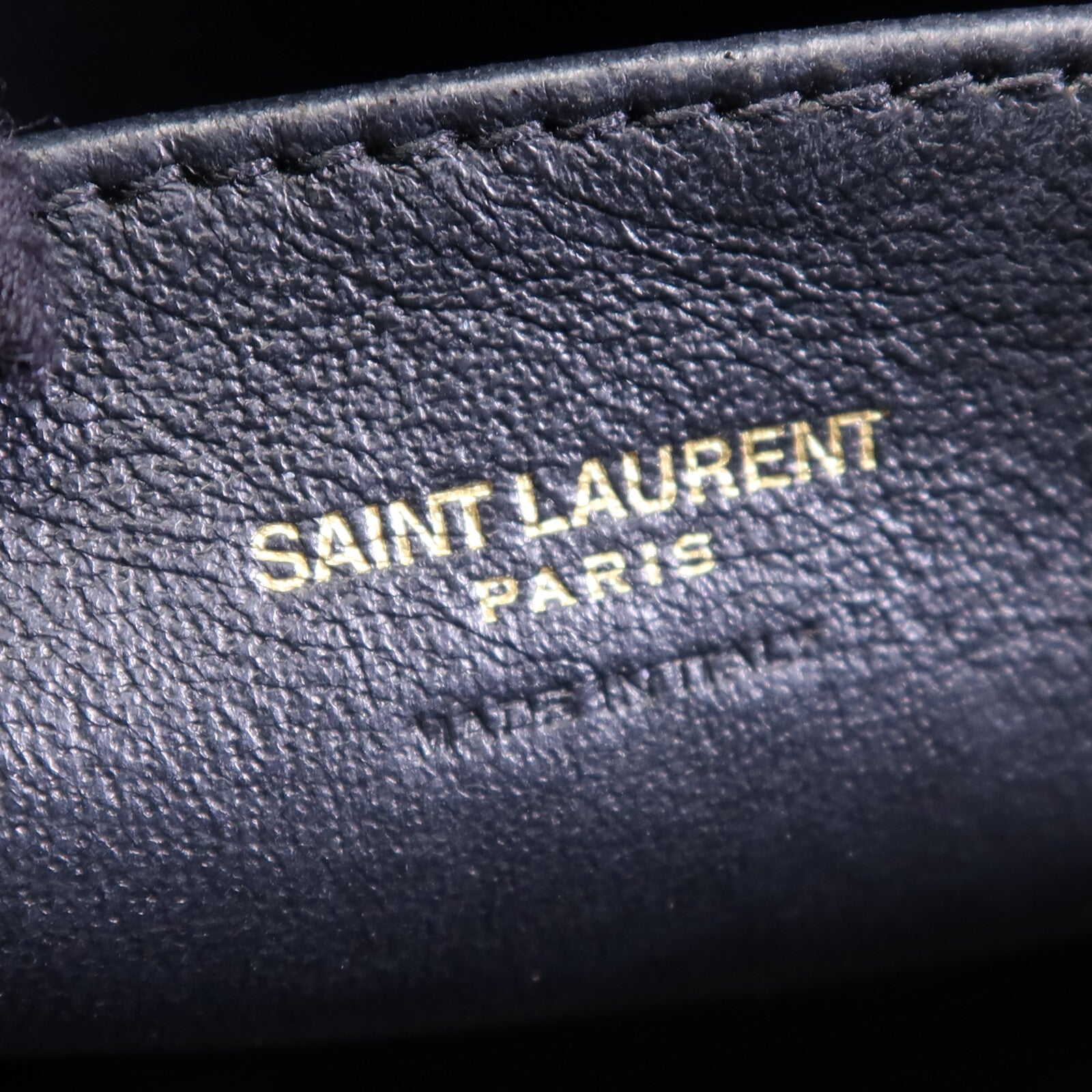 SAINT LAURENT 牛皮皮革Baby Cabas金扣手挽肩背兩用袋