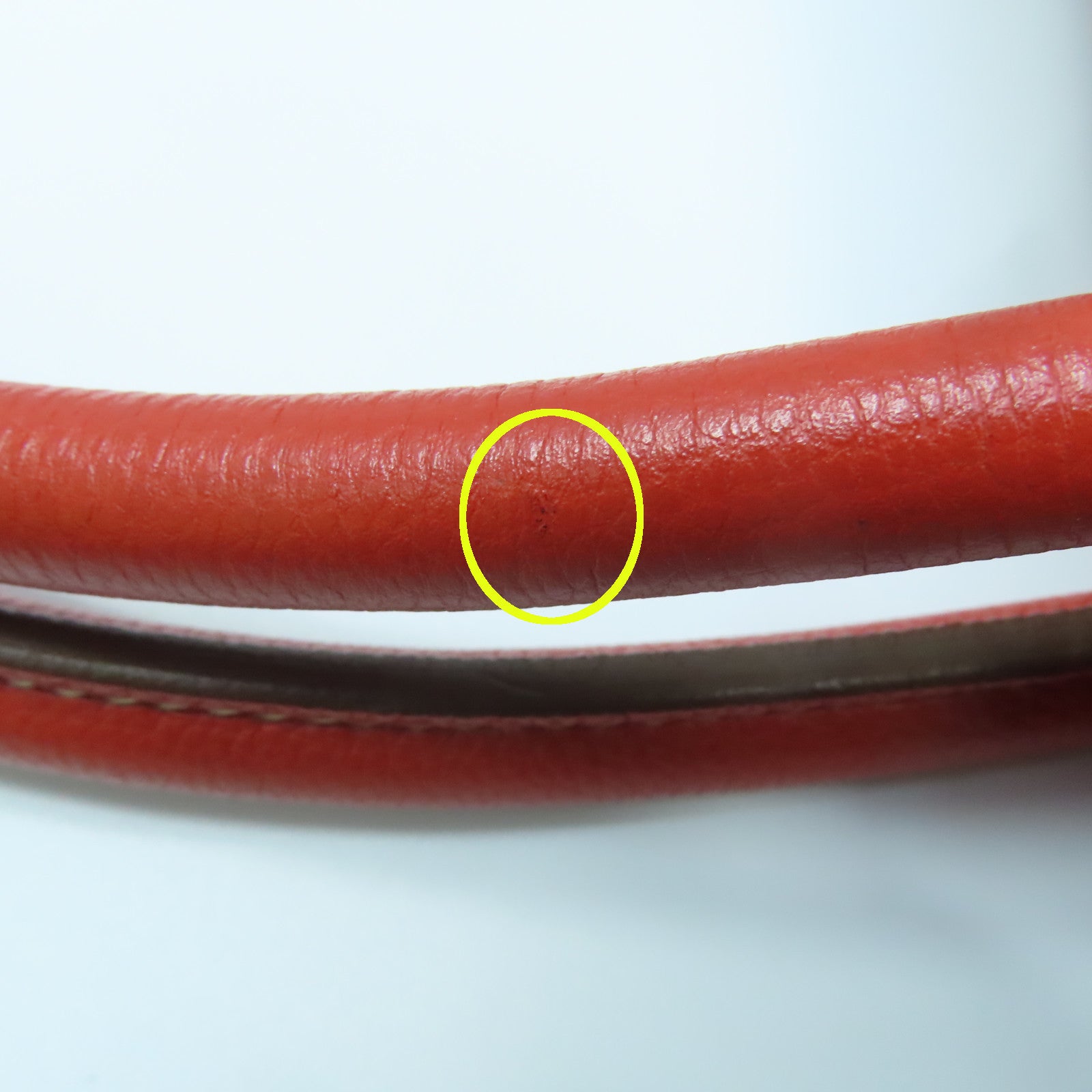HERMES Togo皮革Shoulder Birkin金扣肩背袋鱷魚橘