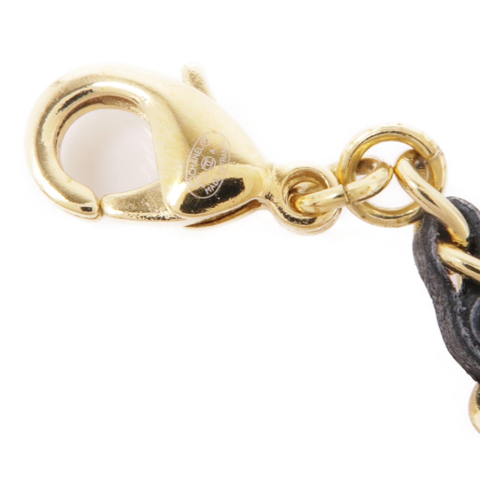 CHANEL 皮革/金屬Necklace項鍊