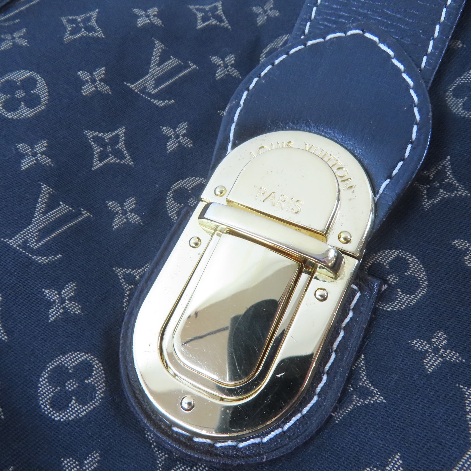 LOUIS VUITTON Monogram Idylle Elegie金扣手挽肩背兩用袋啡色