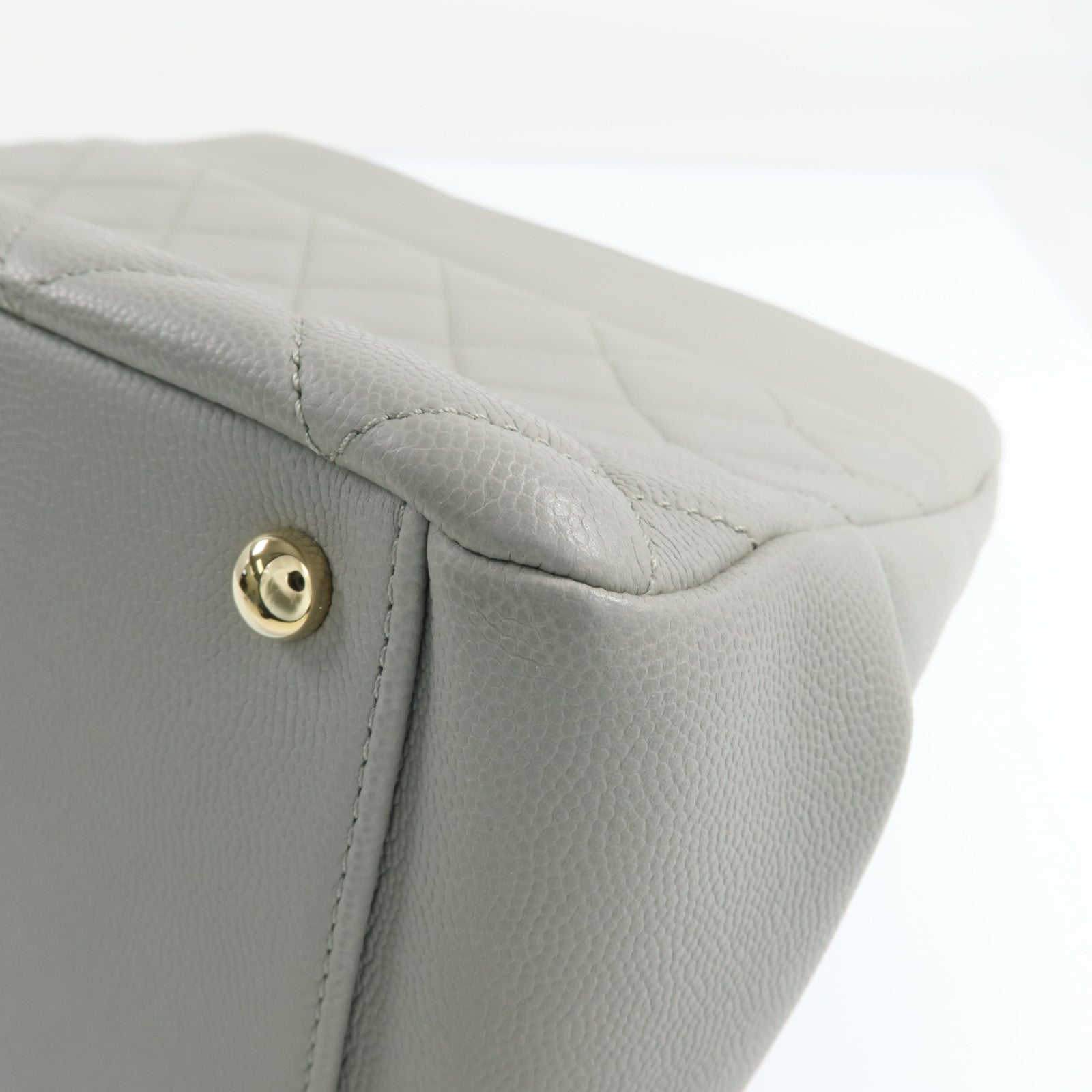 CHANEL 牛皮皮革Business Affinity金扣手挽肩背兩用袋