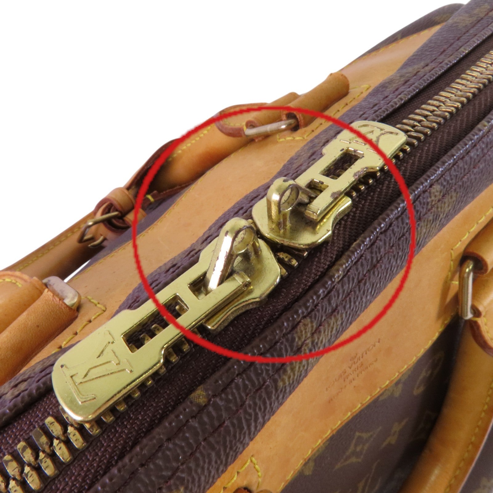 LOUIS VUITTON Monogram Evasion金扣手挽袋