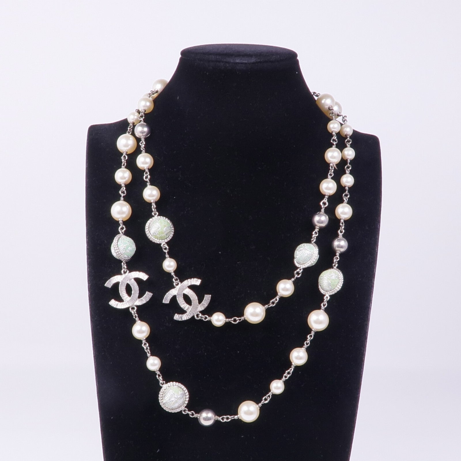 CHANEL PVC/金屬Necklace項鍊