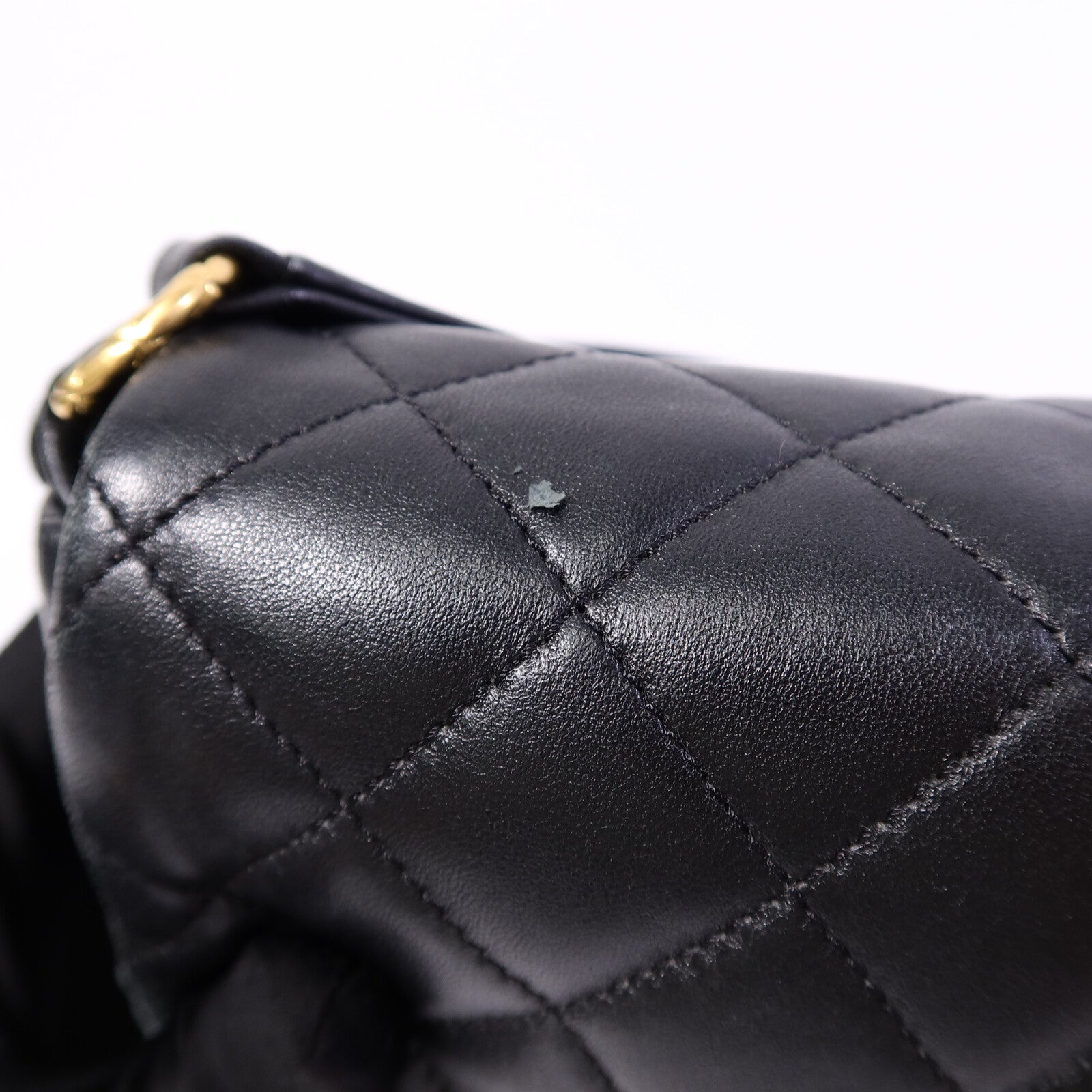 CHANEL 羊皮皮革Coco Mail Crossbody鏈帶肩背袋