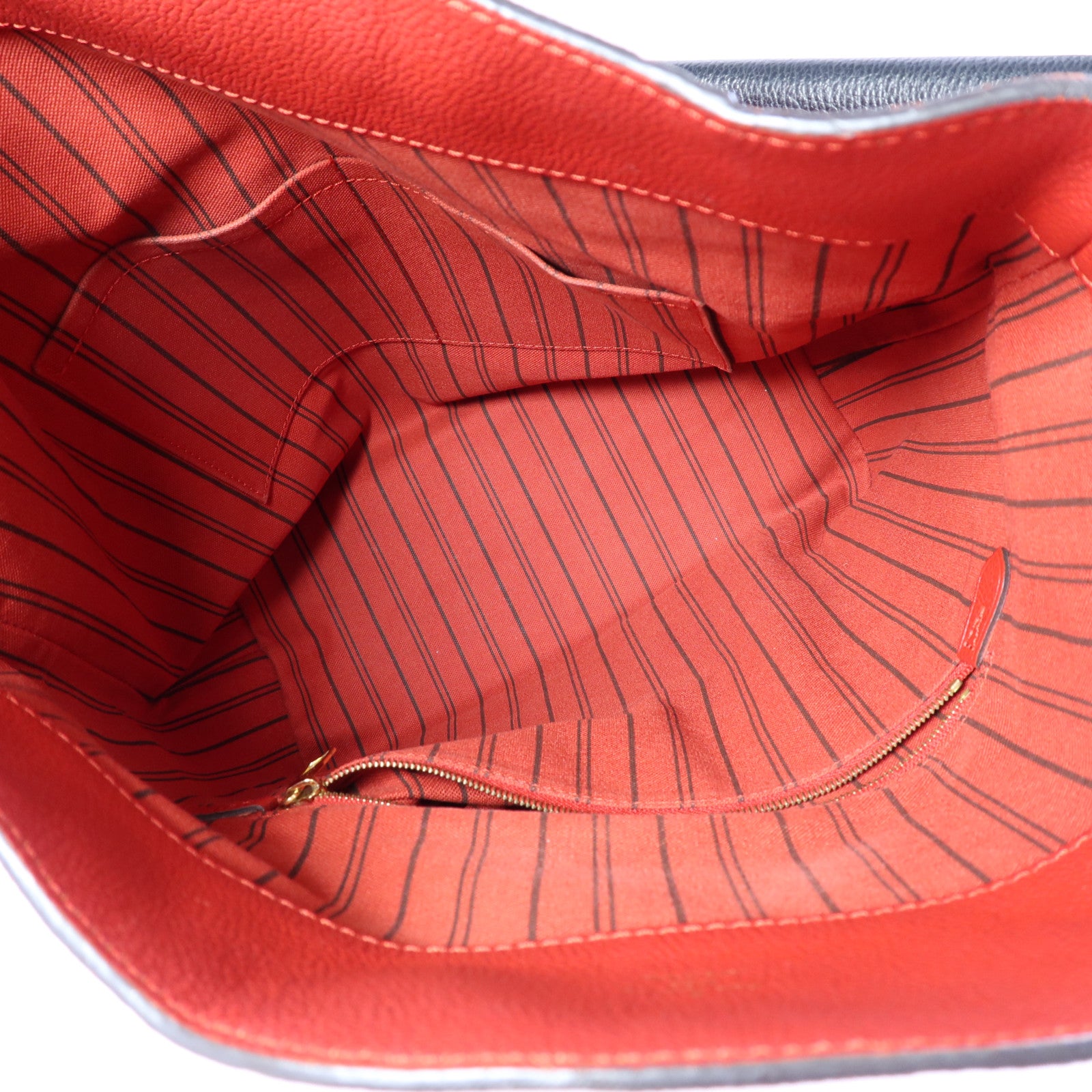 LOUIS VUITTON Monogram Empreinte Bagatelle金扣肩背袋