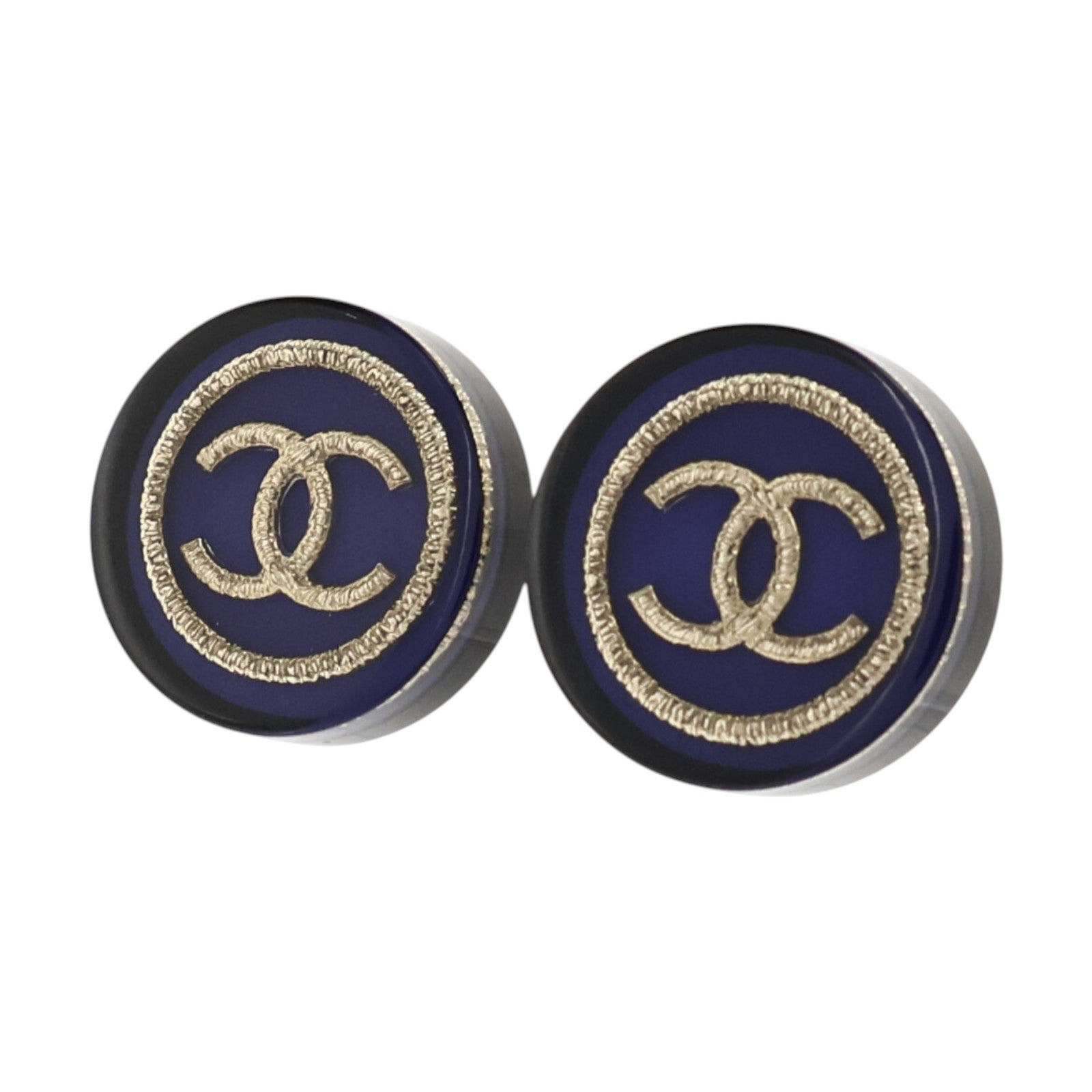 CHANEL PVC/金屬Earrings耳環