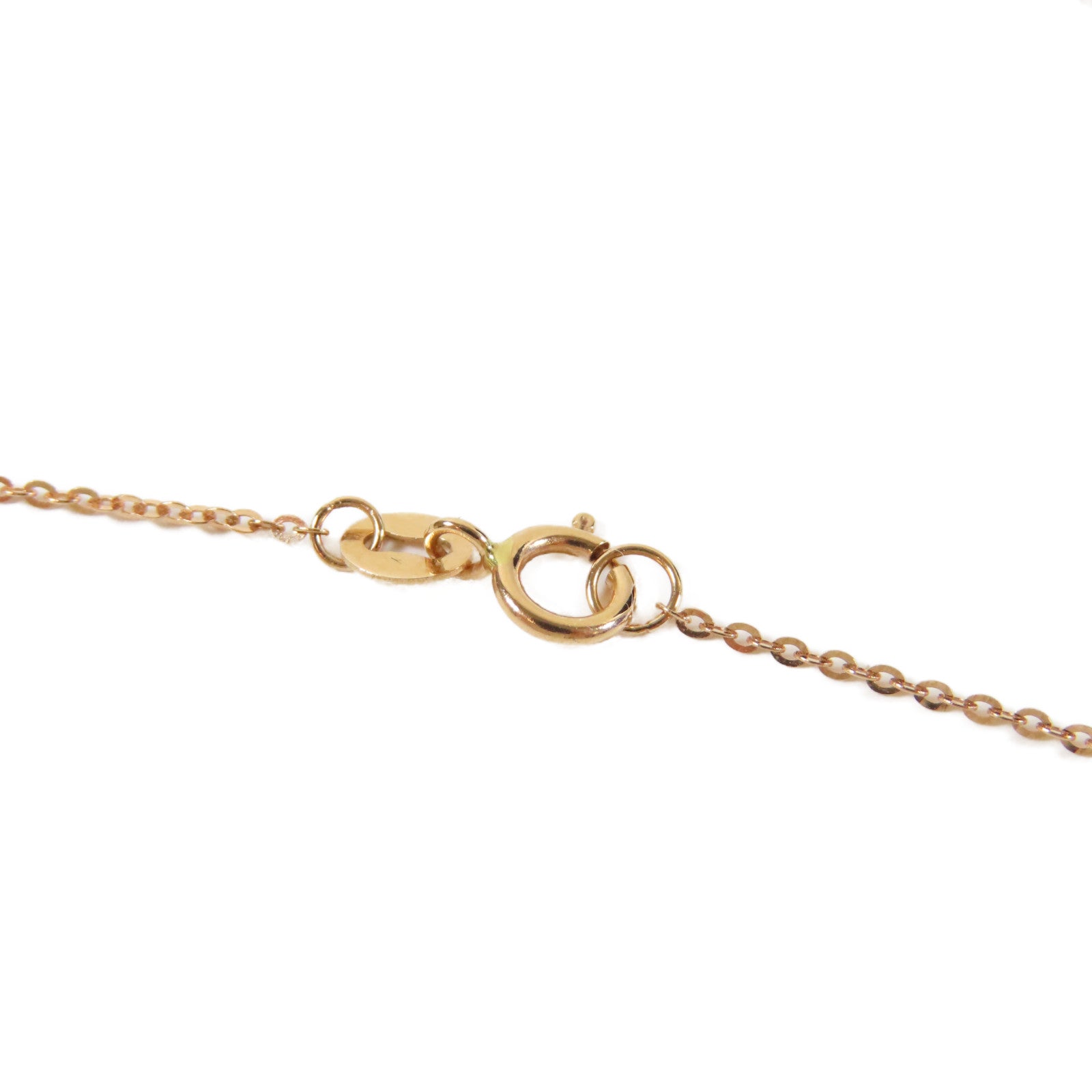 JEWELRY 18K玫瑰金1.6g Diamond Necklace鑽石項鍊#44cm