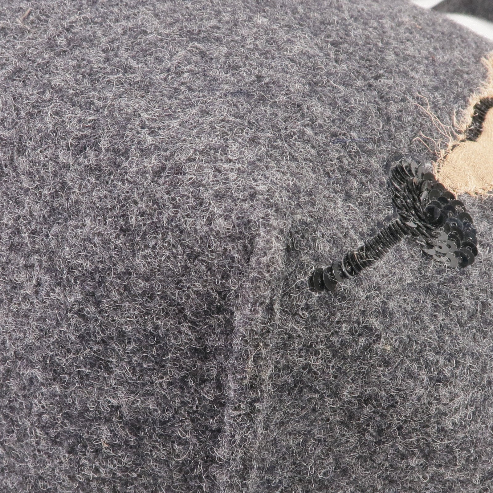 Valentino 毛氈Tote Bag銀扣手挽袋