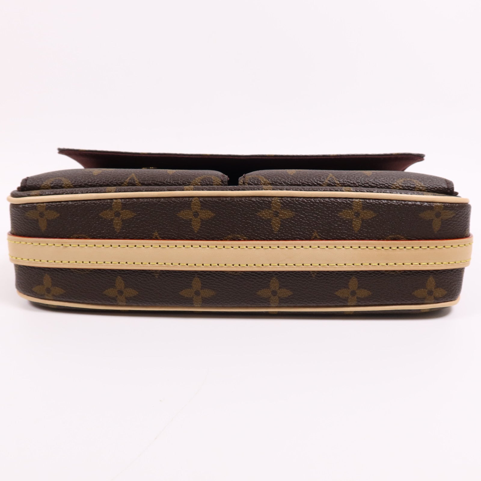 LOUIS VUITTON Monogram 2 way Shoulder Bag金扣手挽肩背兩用袋