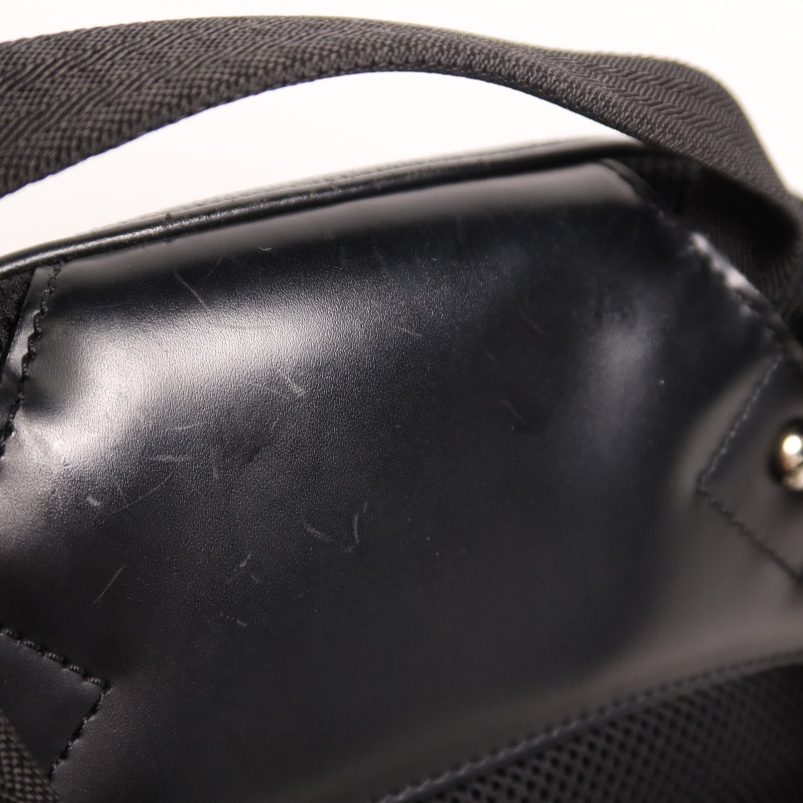 LOUIS VUITTON Damier Graphite Michael Backpack銀扣背包