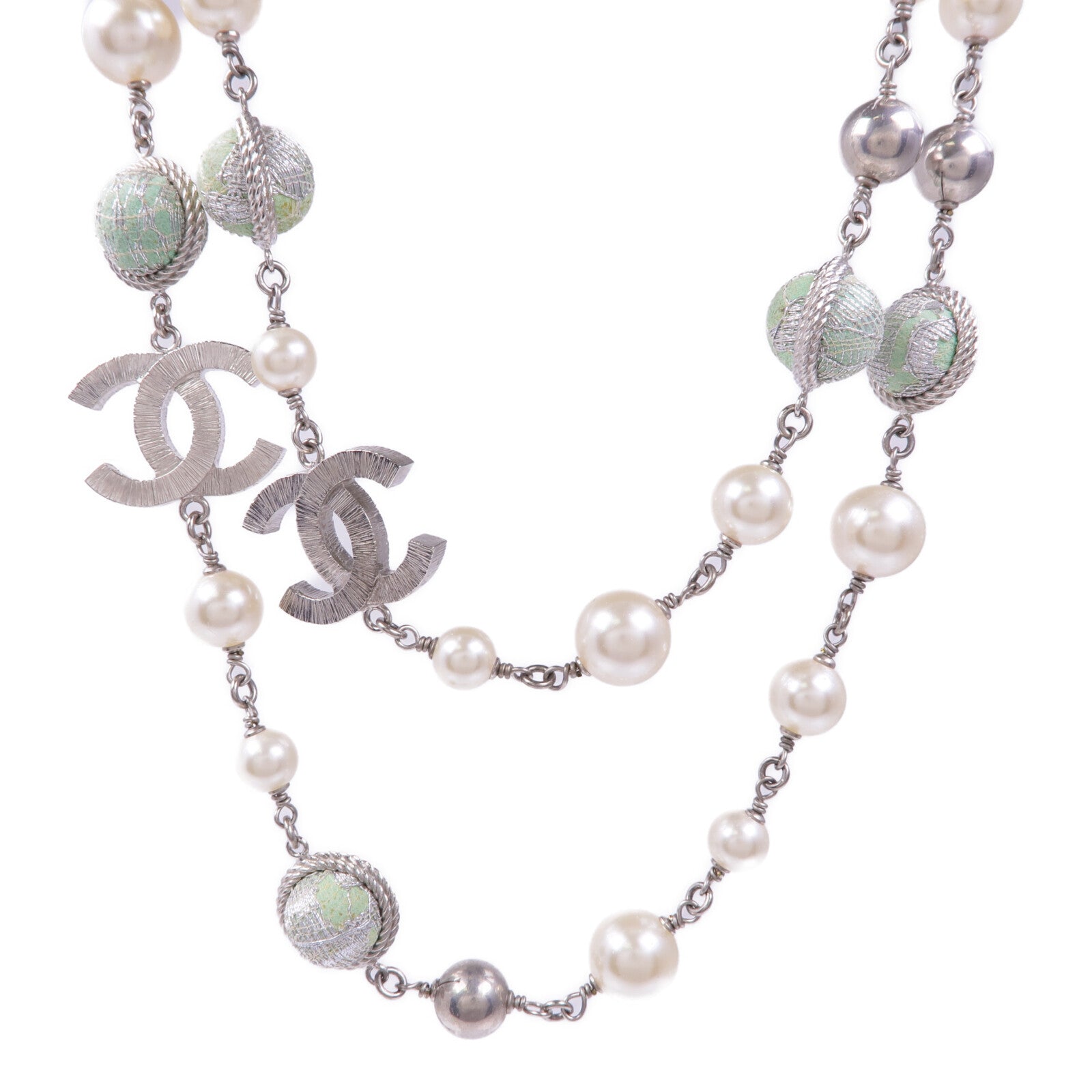 CHANEL PVC/金屬Necklace項鍊