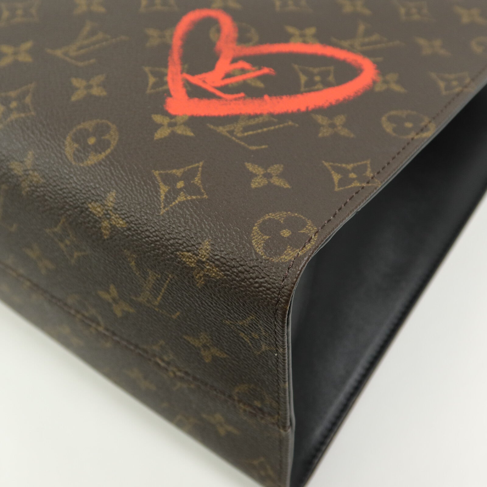 LOUIS VUITTON Monogram OnTheGo MM ""Fall in Love""手挽肩背兩用袋