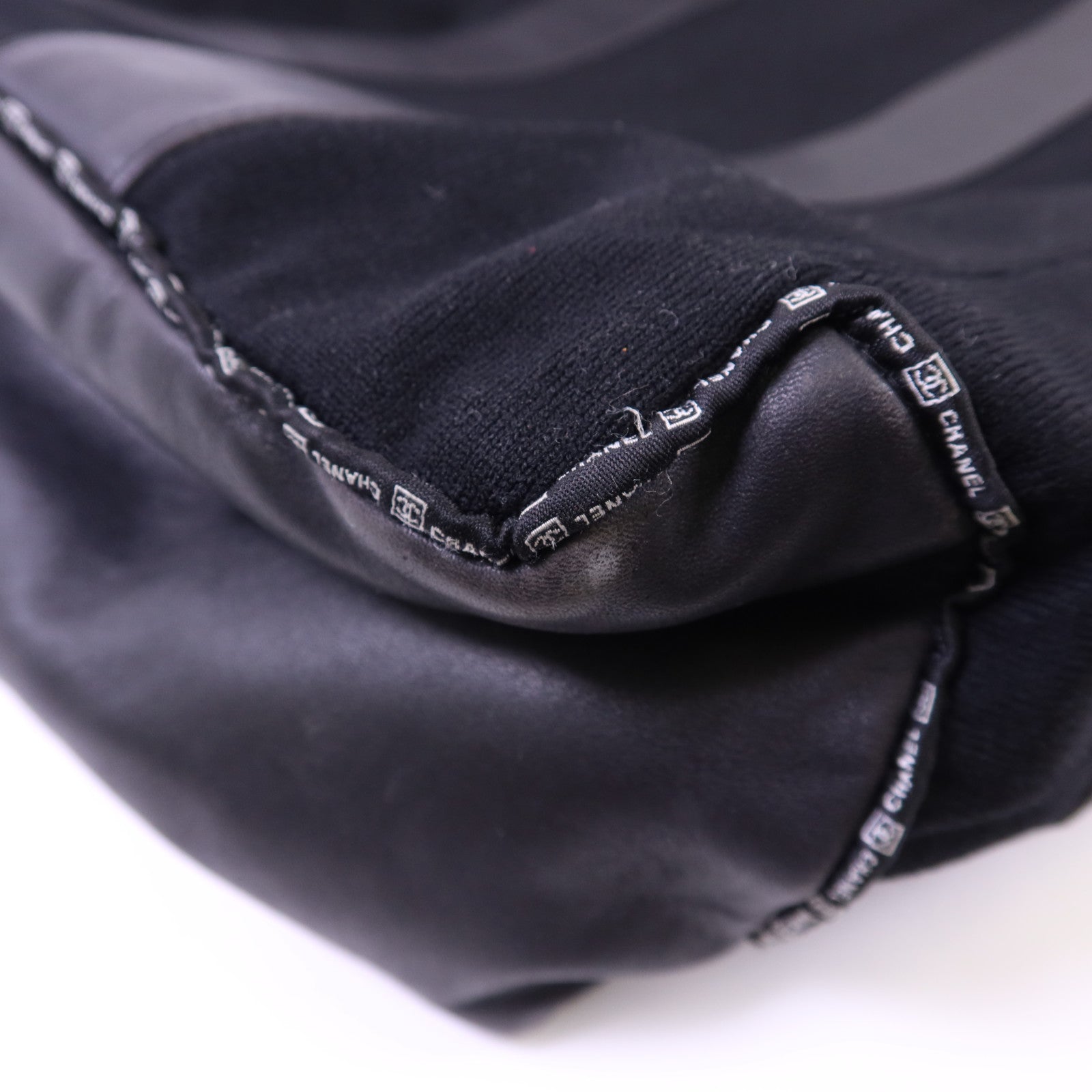 CHANEL 帆布/皮革Tote Bag手挽袋