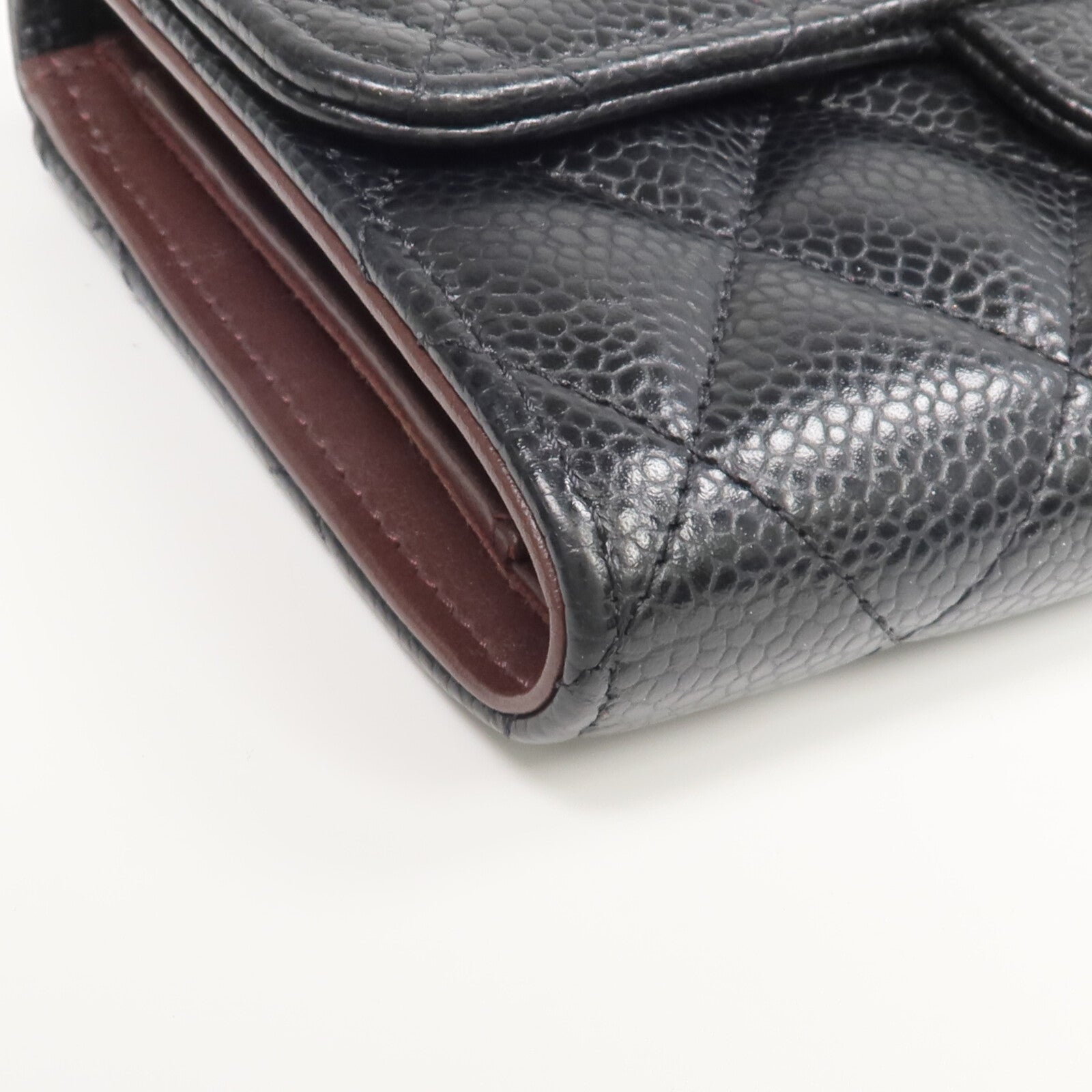 CHANEL 牛皮皮革Classic Medium Flap Wallet長錢包