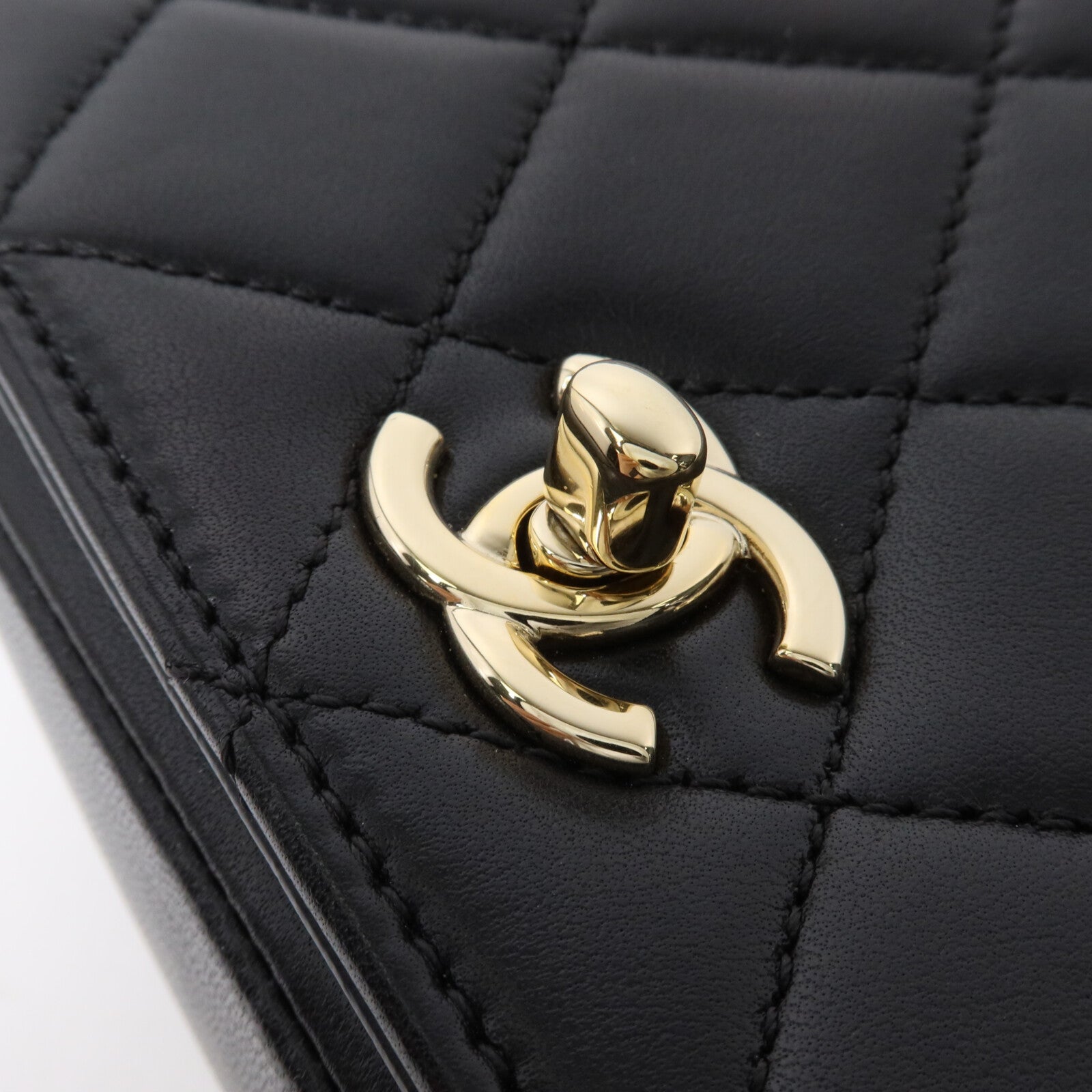 CHANEL 羊皮皮革2 Way Shoulder手挽肩背兩用袋