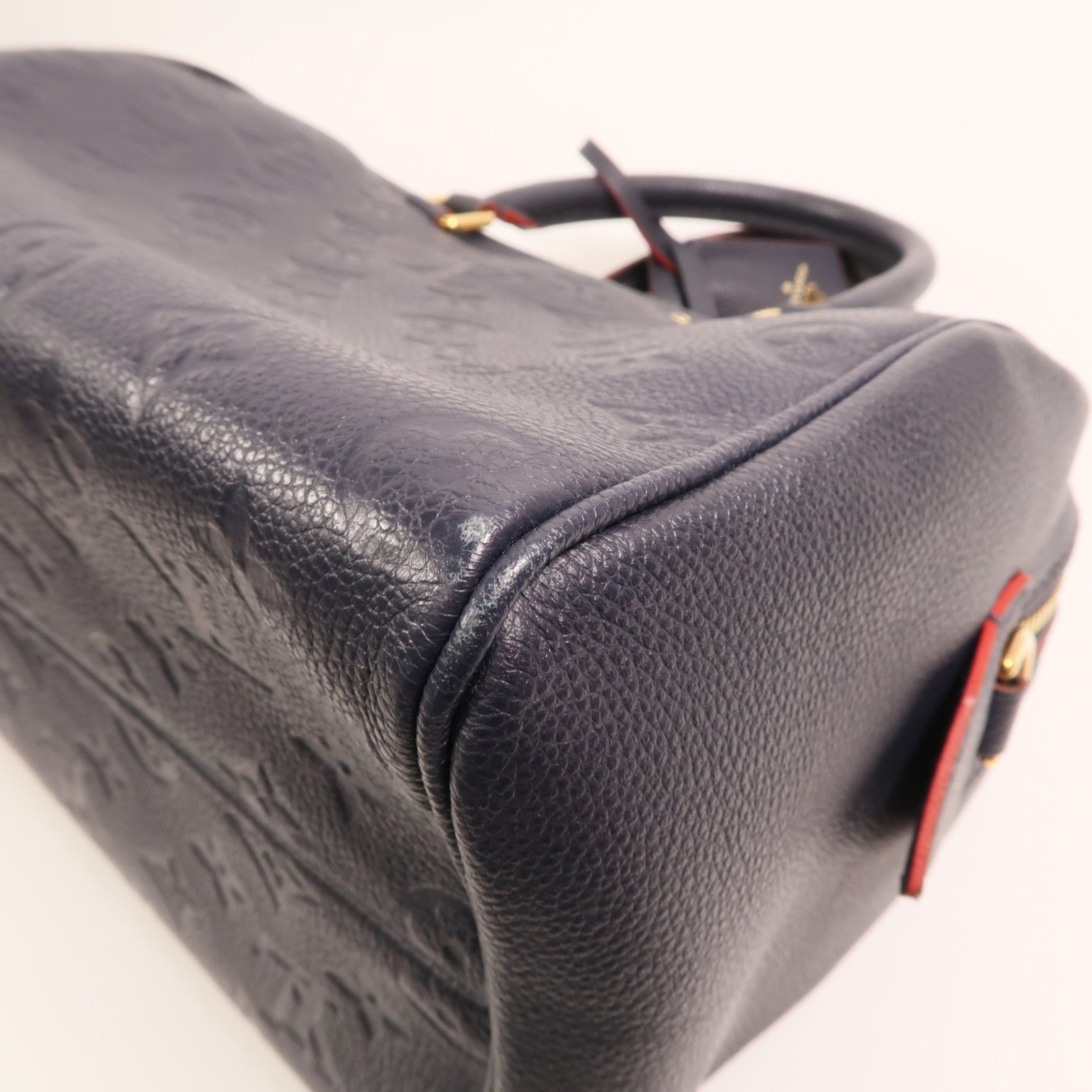 LOUIS VUITTON Monogram Empreinte Speedy Bandouliere 25金扣手挽肩背兩用袋
