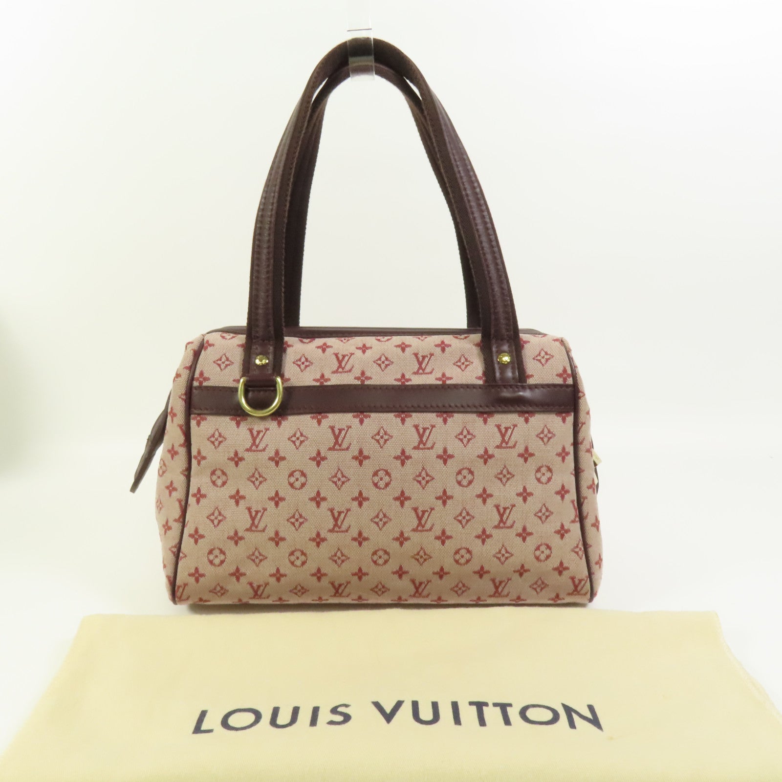 LOUIS VUITTON Monogram Mini Josephine PM金扣手挽袋