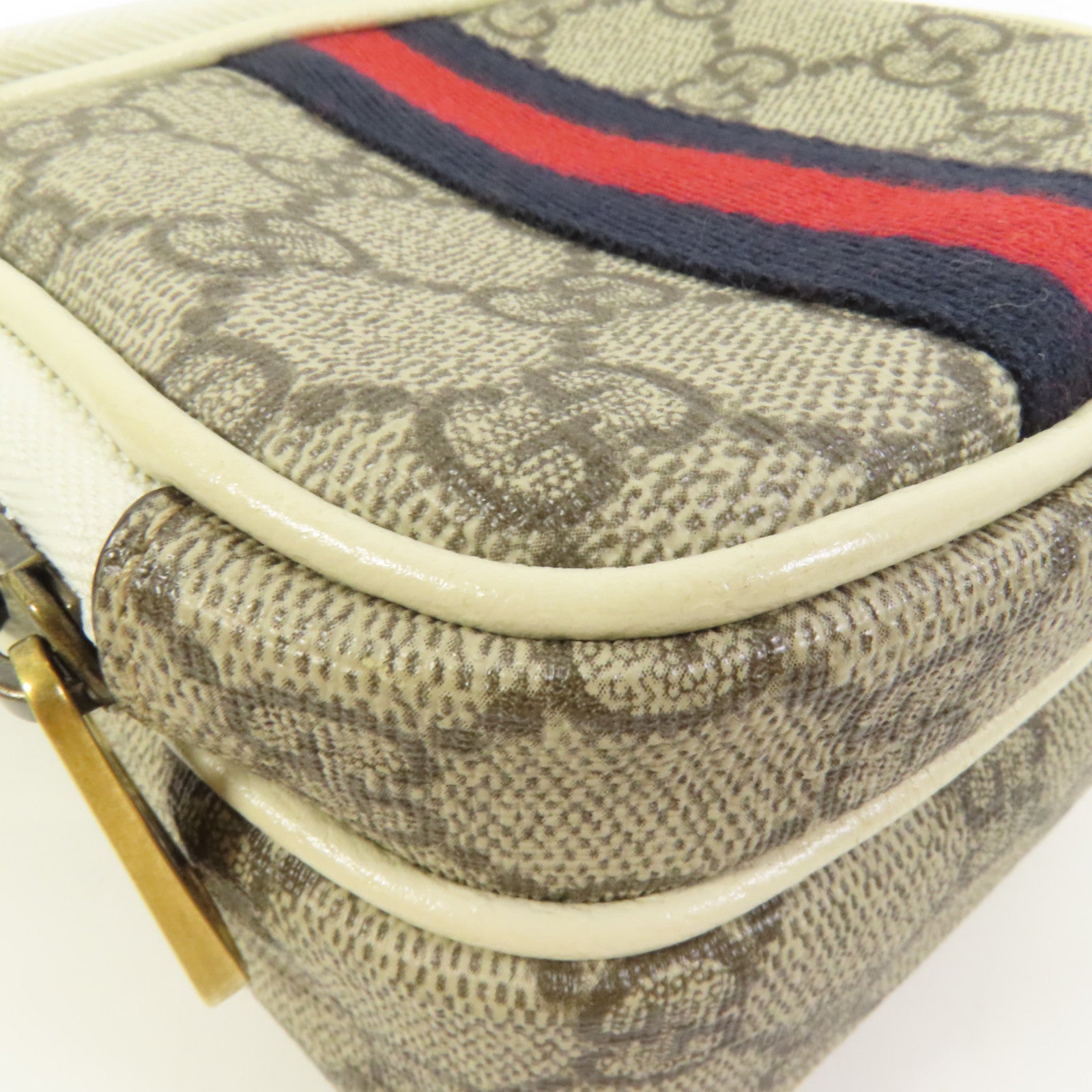 GUCCI 塗層帆布Ophidia Mini Bag肩背袋